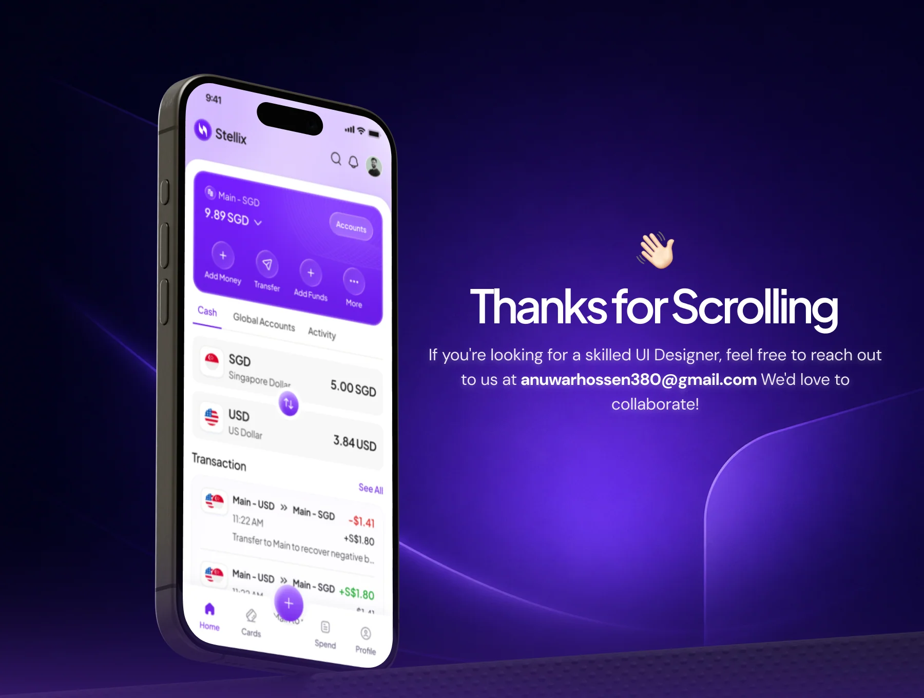 Fintech Mobile App UI Kit 8