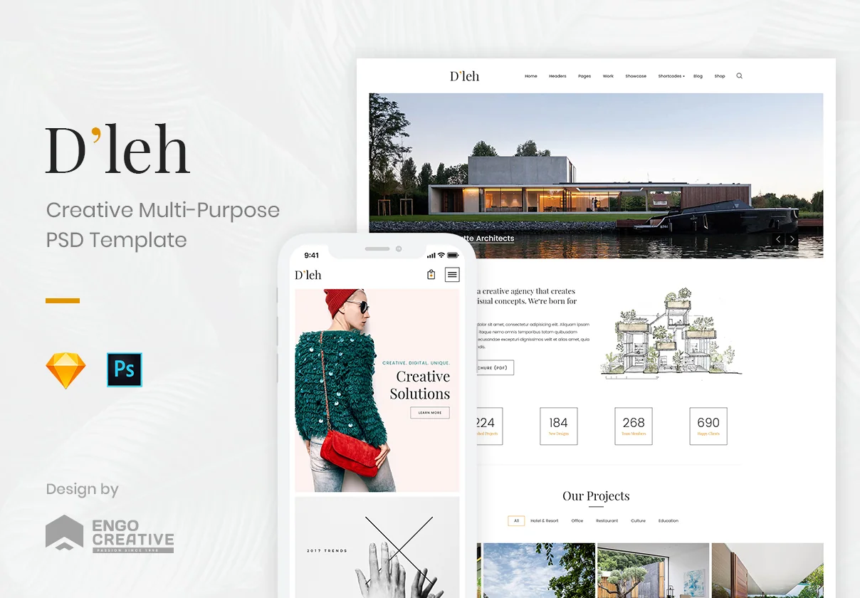 Dleh Multipurpose Template