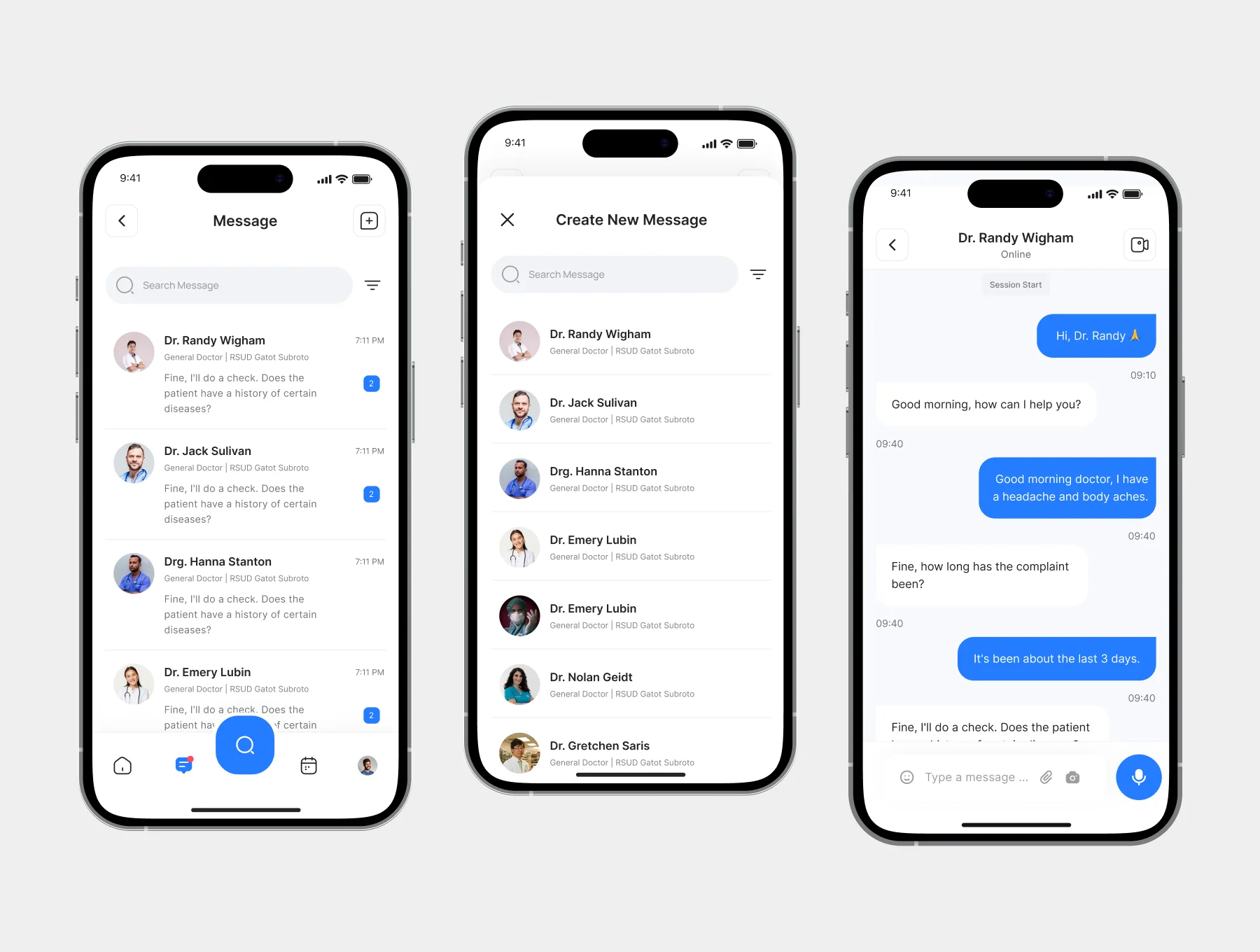 Docdoc - Doctor & Health Care UI KIT 9