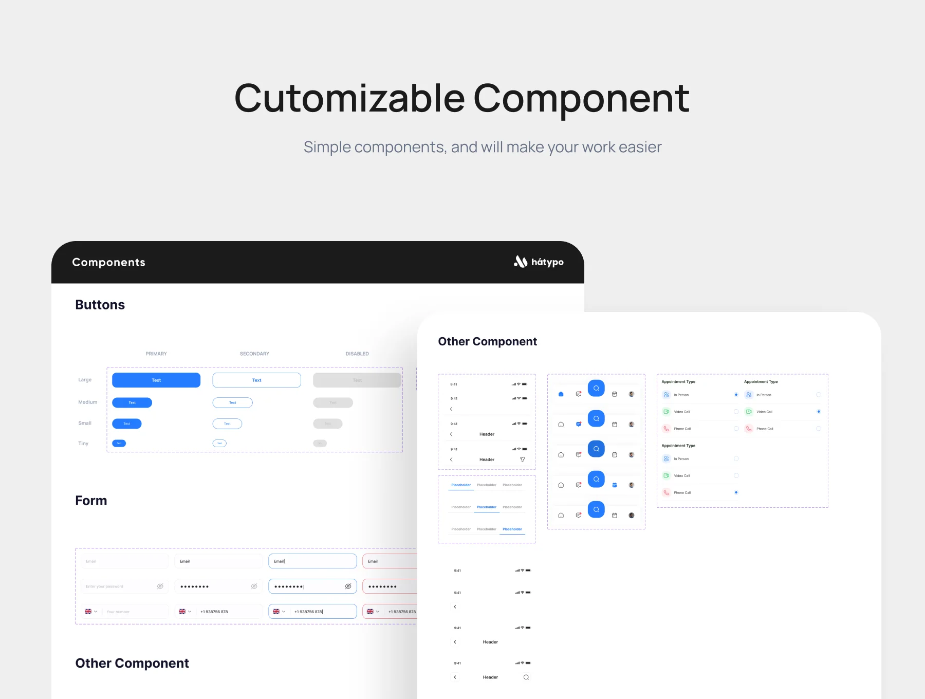 Docdoc - Doctor & Health Care UI KIT 5