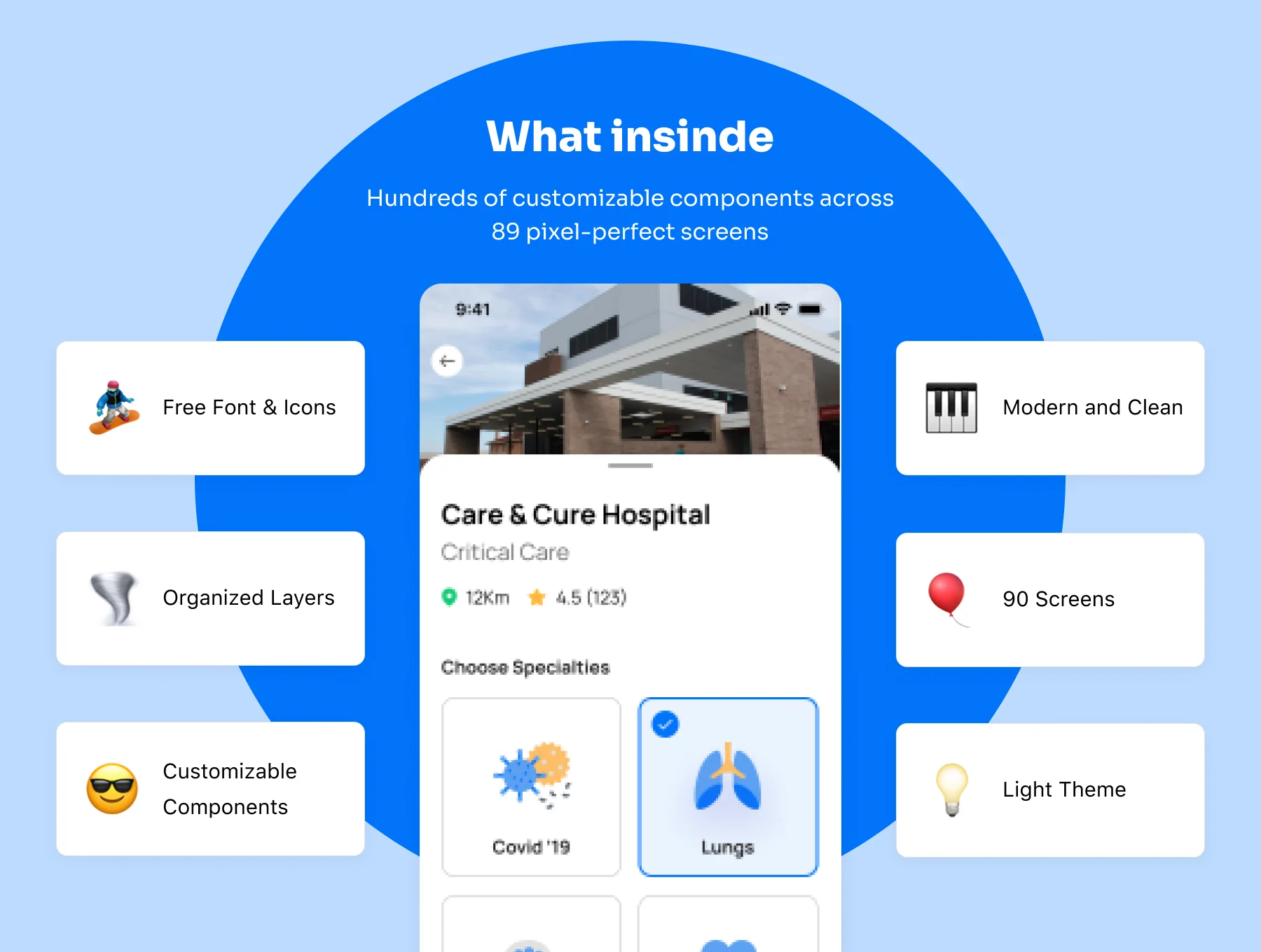 Dochub - Doctor and Medical App UI Kit 3