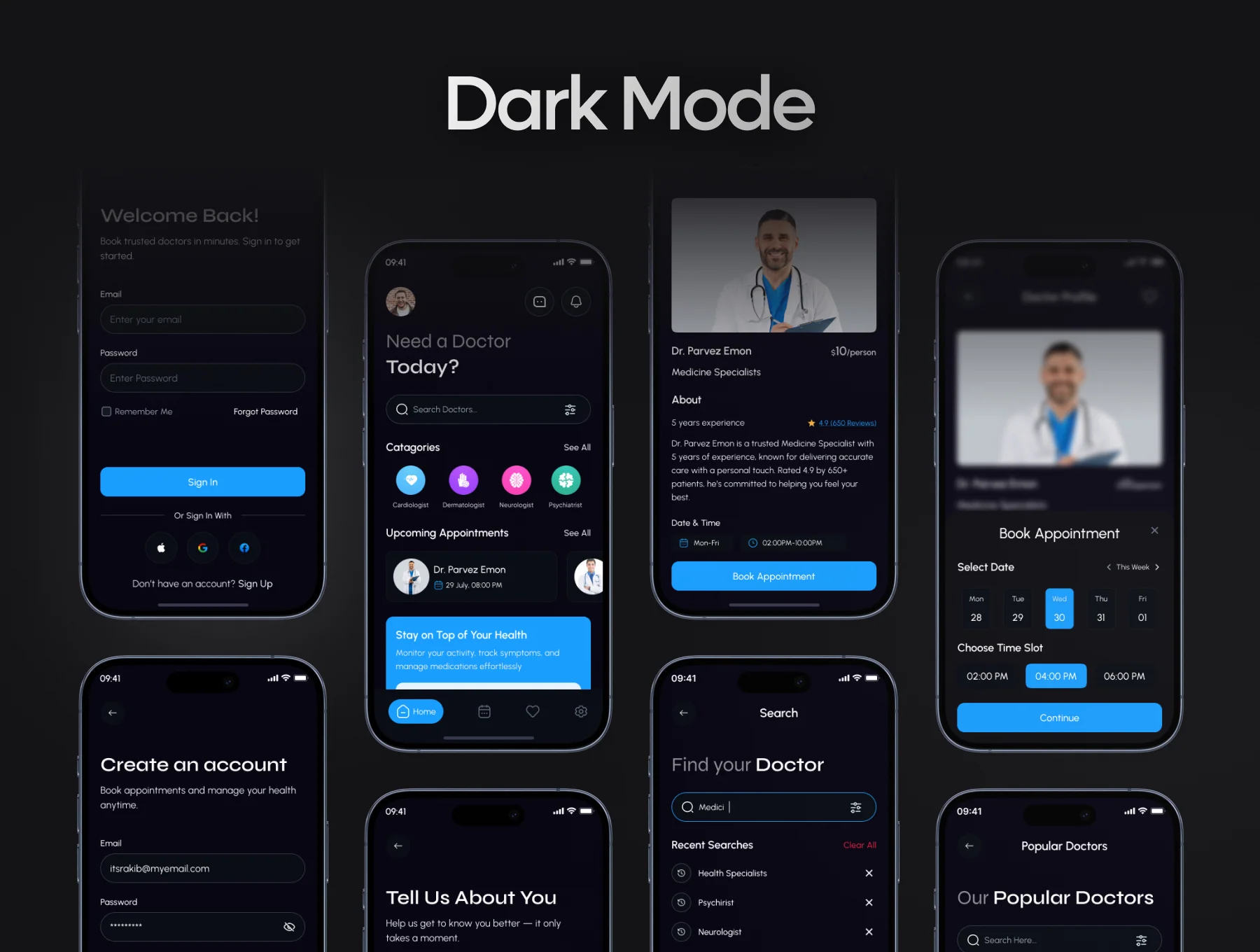 QuickDoc - Doctor Appointment Booking App 3