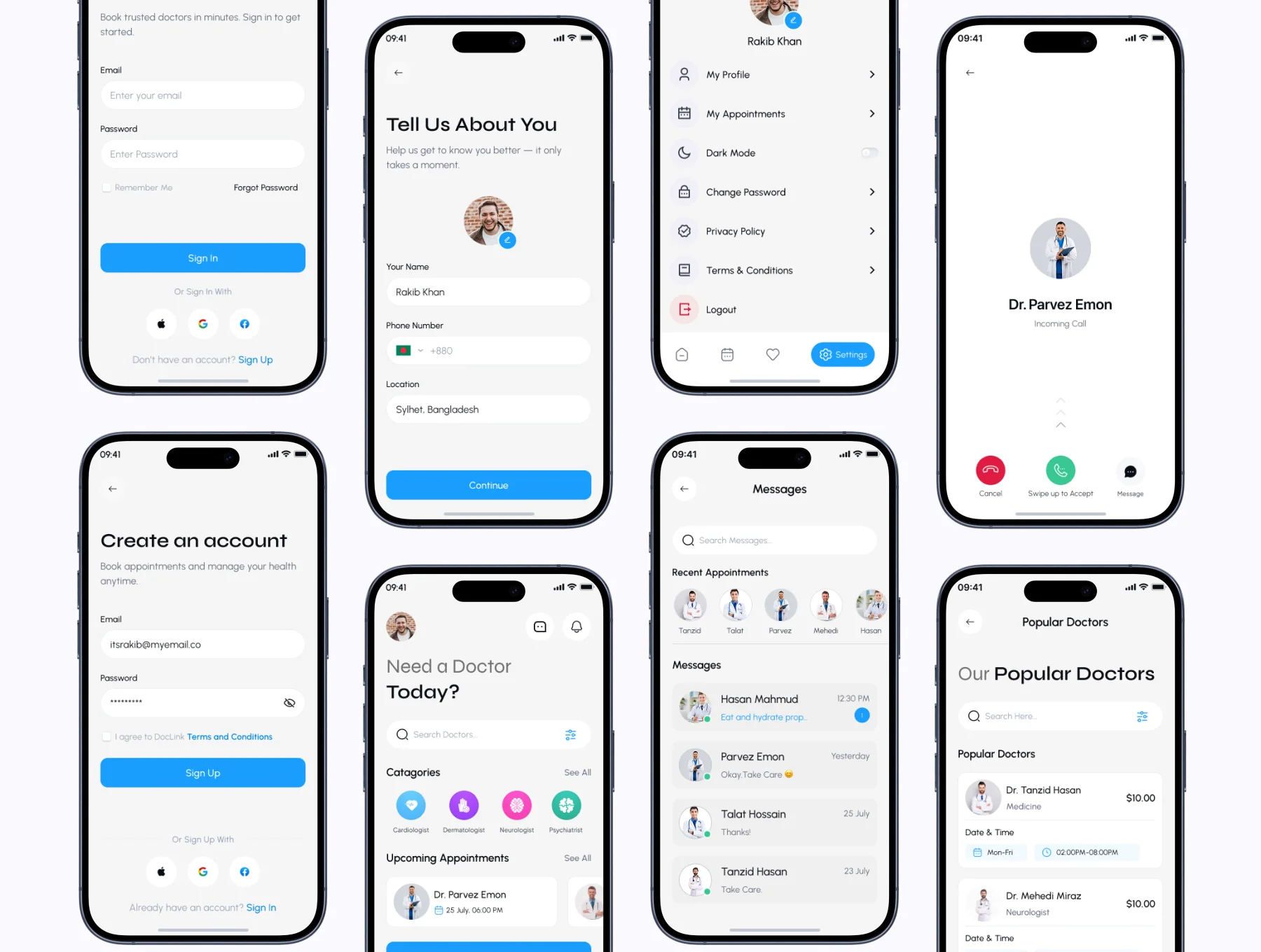 QuickDoc - Doctor Appointment Booking App 4