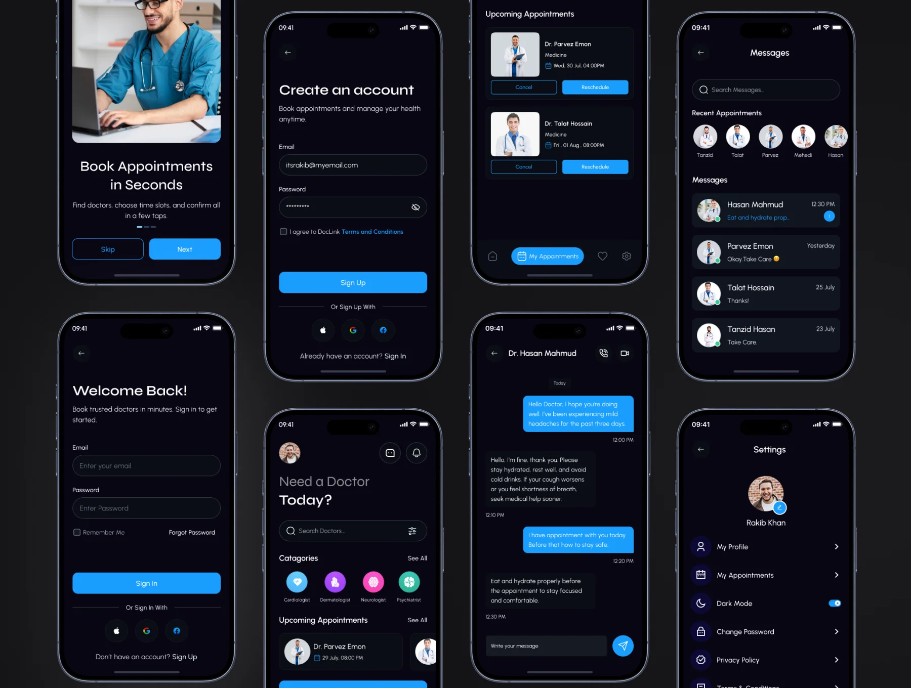 QuickDoc - Doctor Appointment Booking App 5