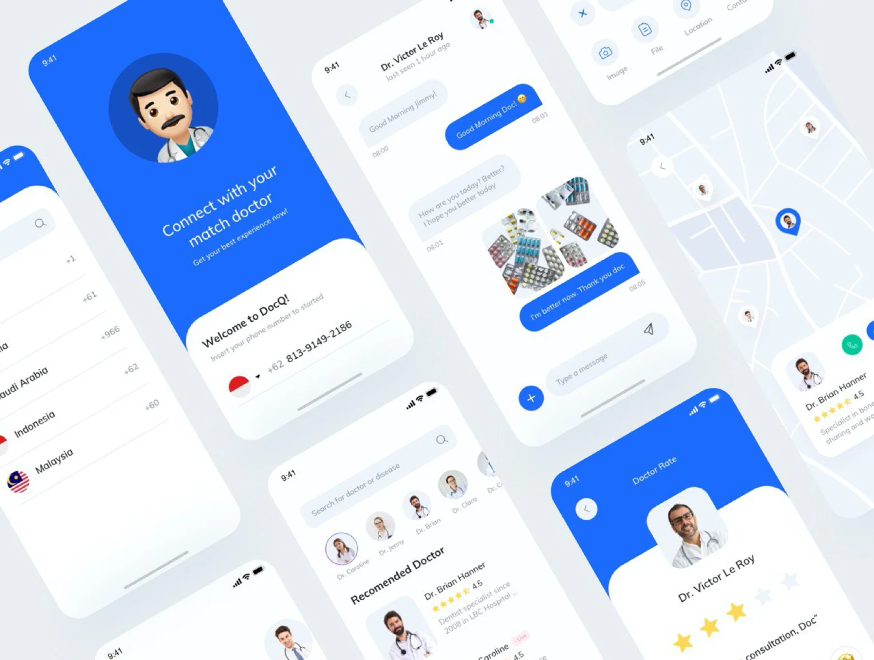 DocQ - Doctor Consultation UI KIT 5