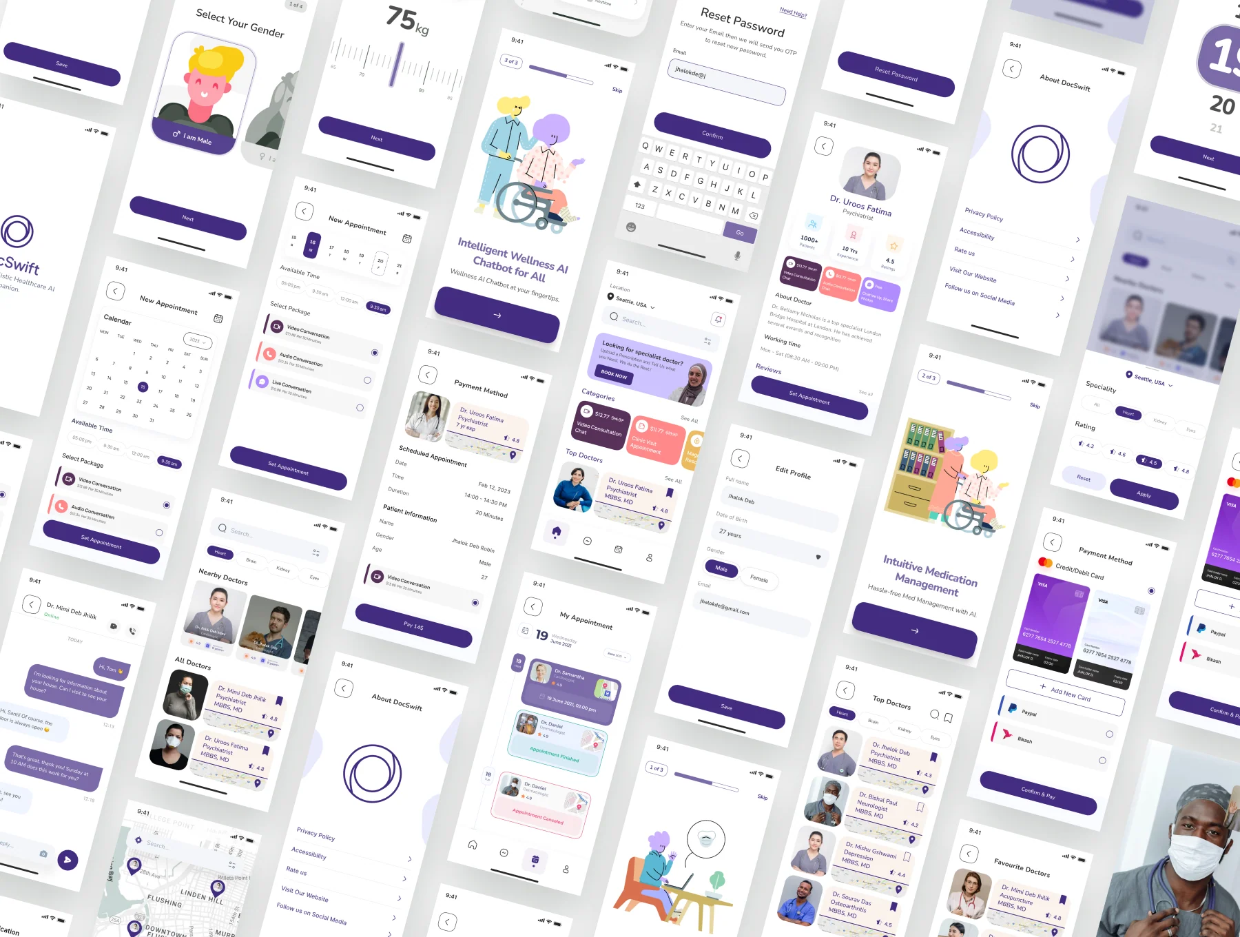 DocSwift - Doctor Appointment UI kit 4