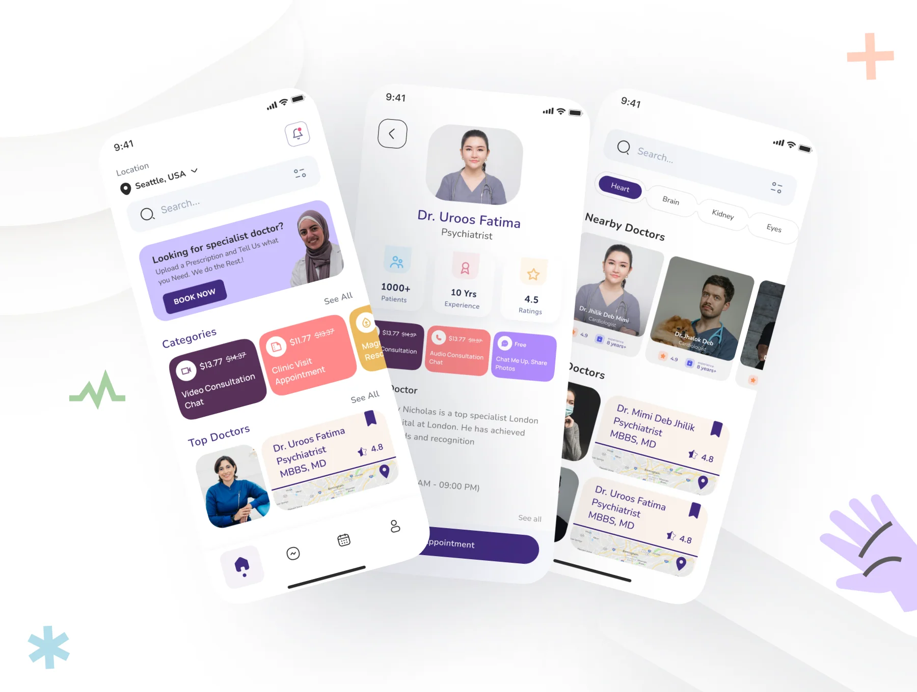 DocSwift - Doctor Appointment UI kit 5