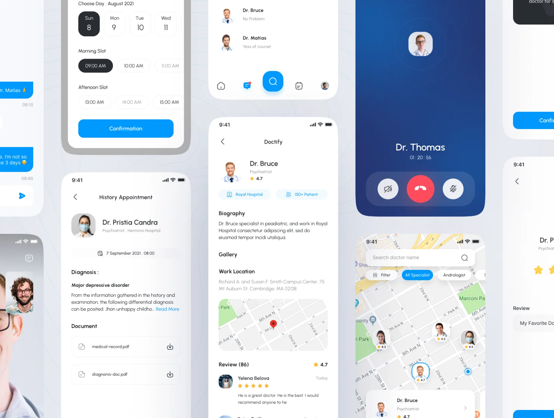 Doctor Appointment Mobile Apps - Doctify 2