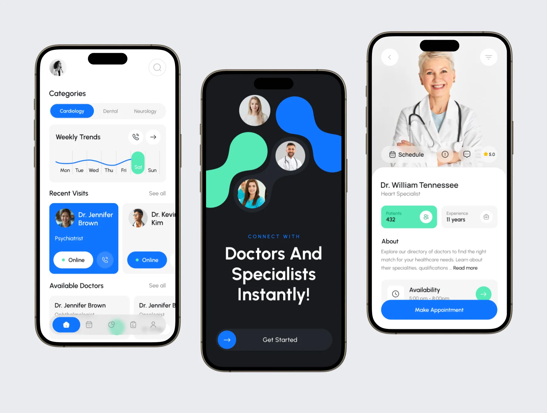 Doctor Appointment App UI 2