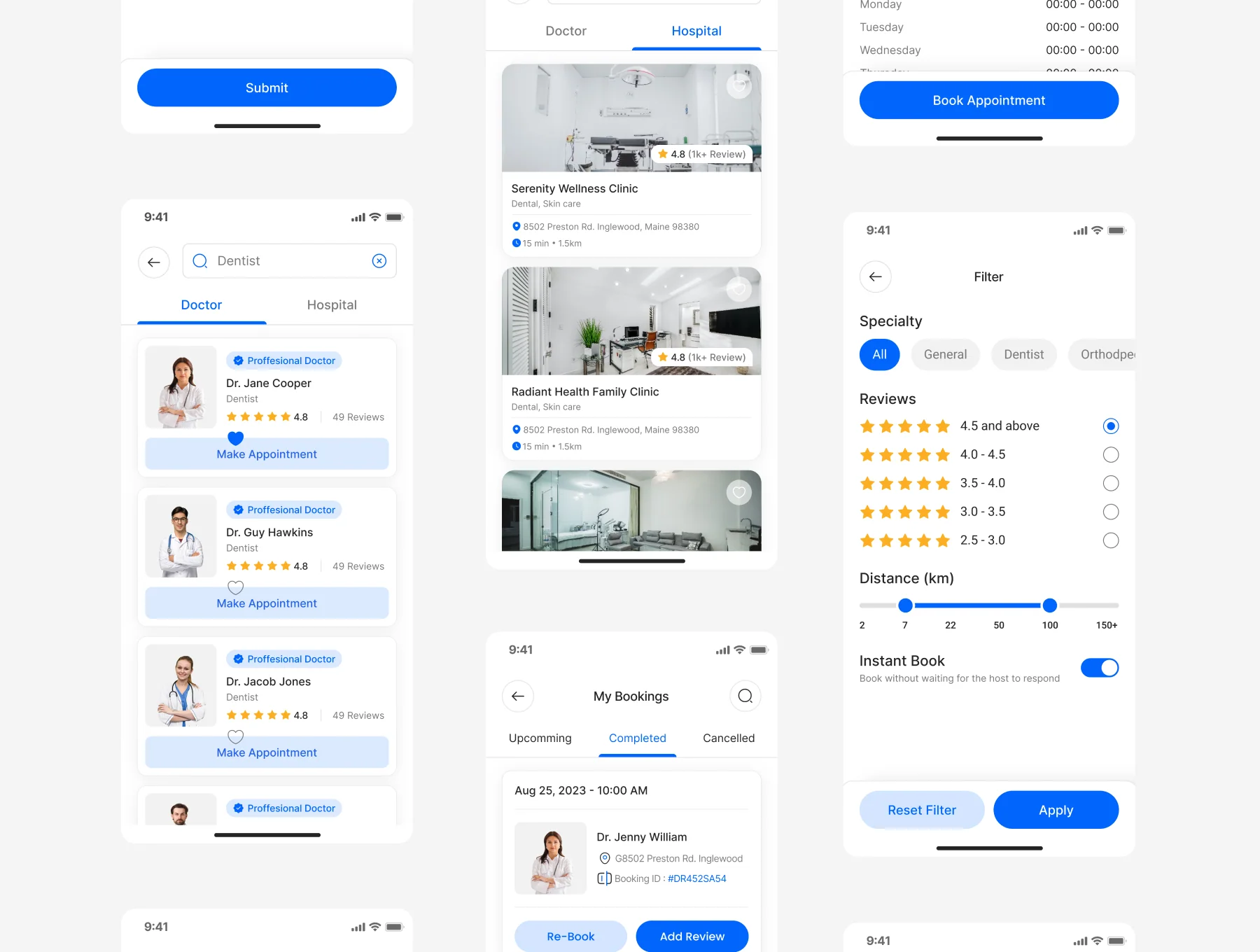 Doctor Appointment Booking Mobile App 4