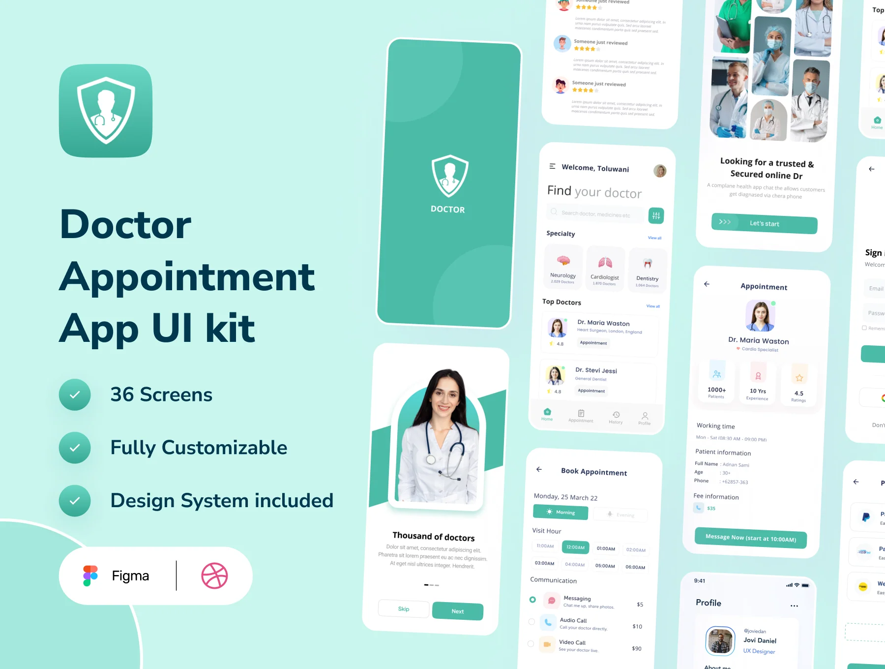 Doctor Appointment App Ui Kit