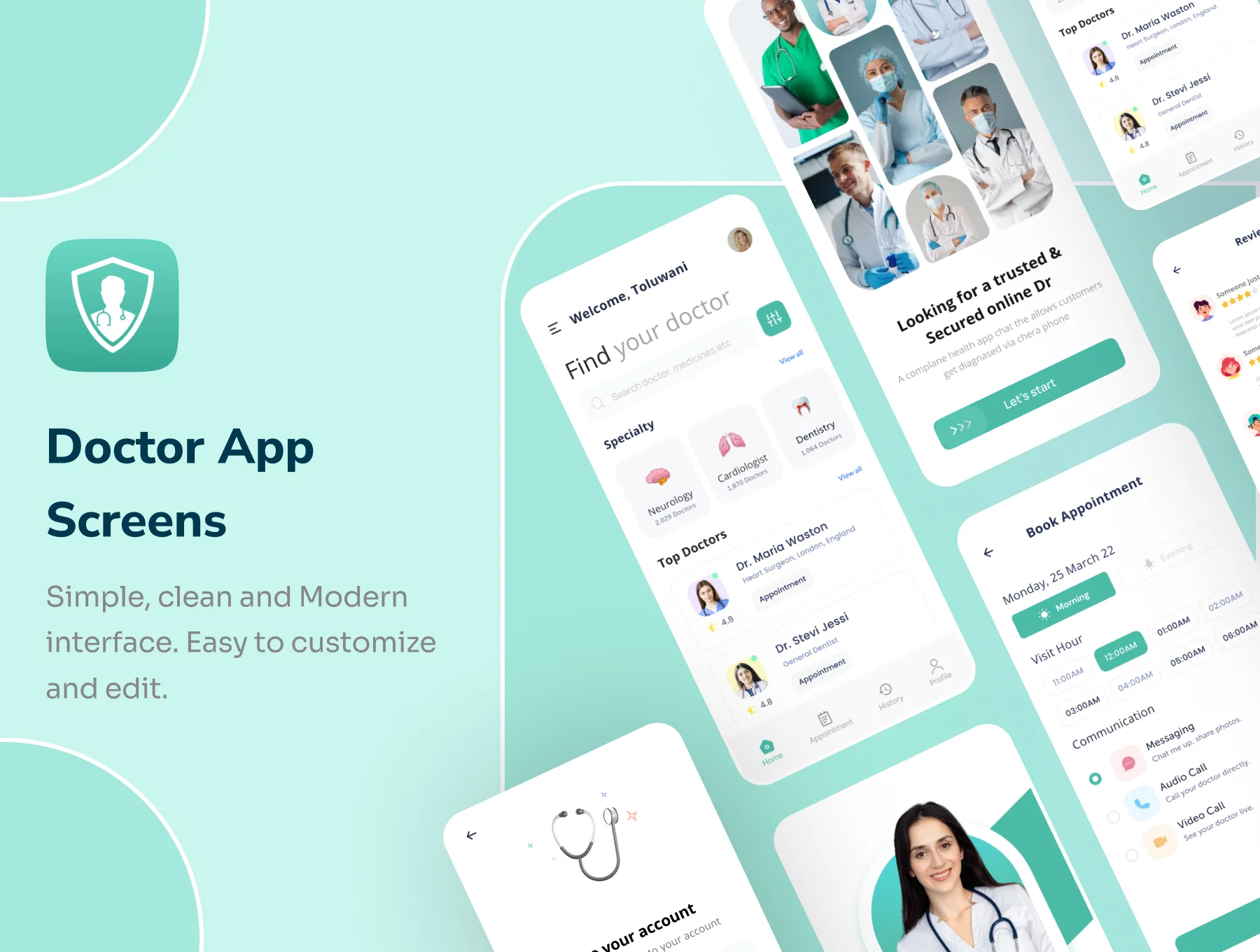 Doctor Appointment App Ui Kit 2