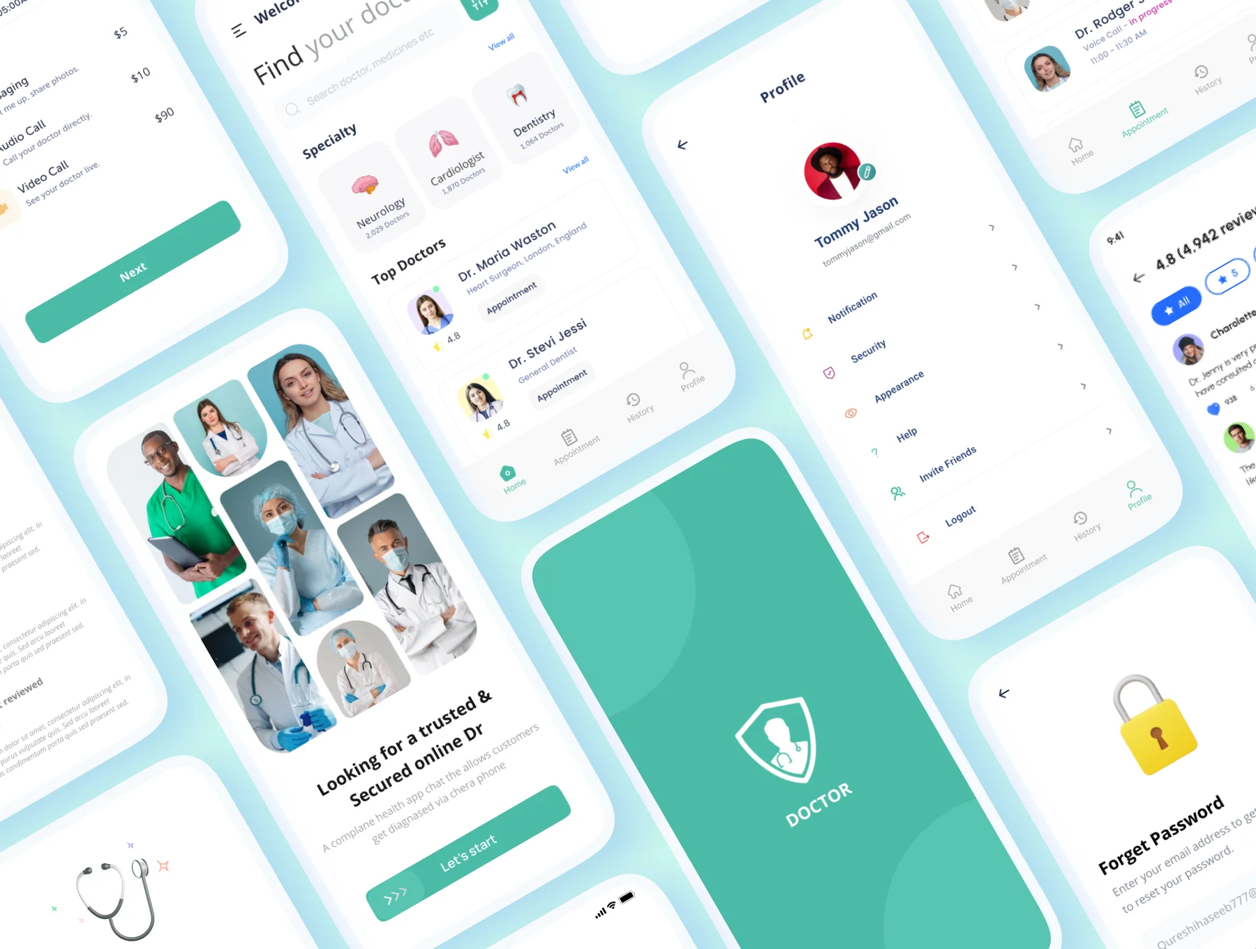 Doctor Appointment App Ui Kit 4