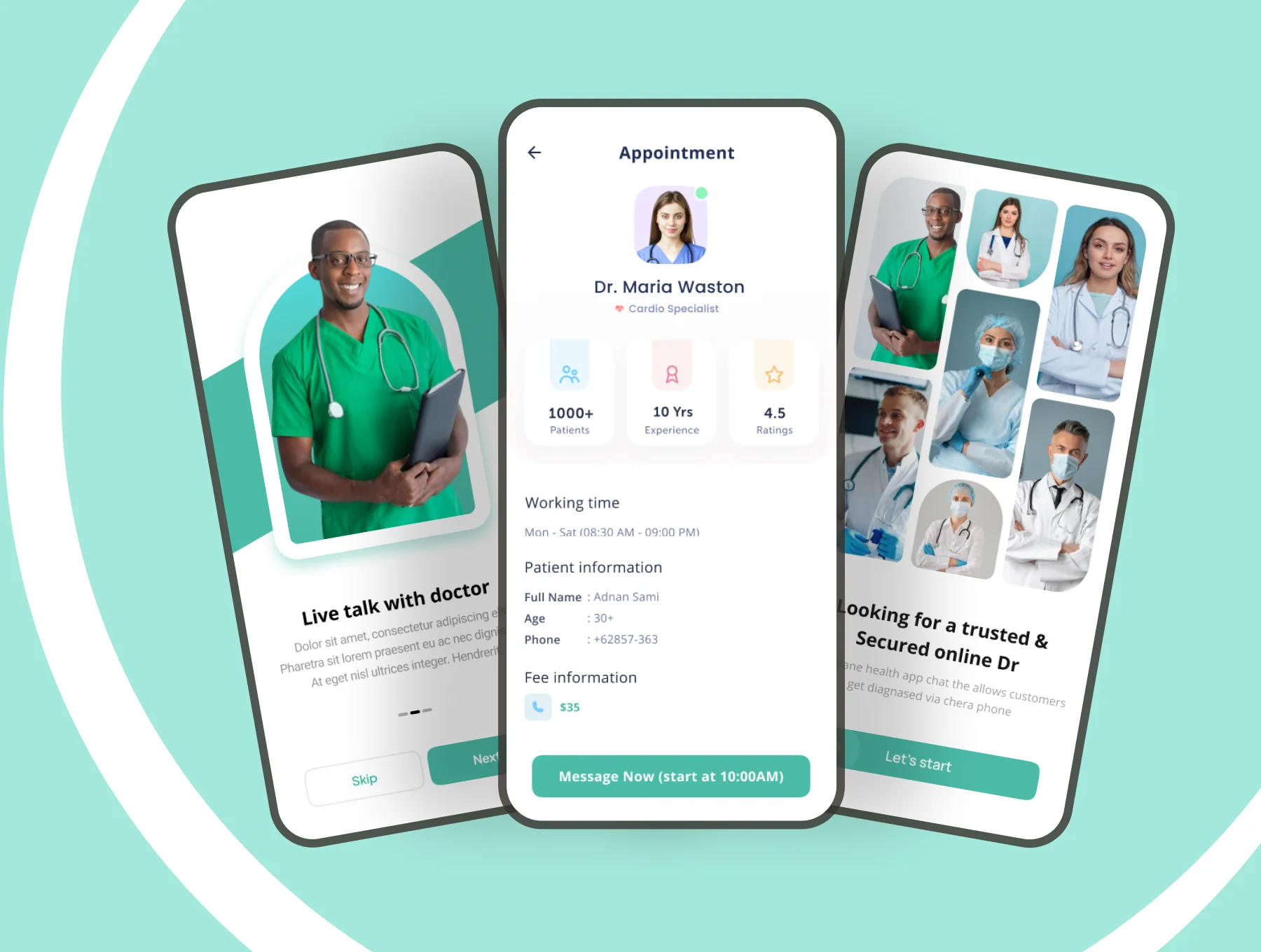Doctor Appointment App Ui Kit 6