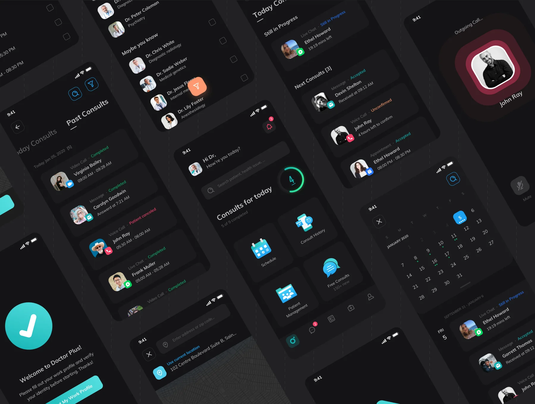Doctor Plus - For Doctor iOS UI Kit 9