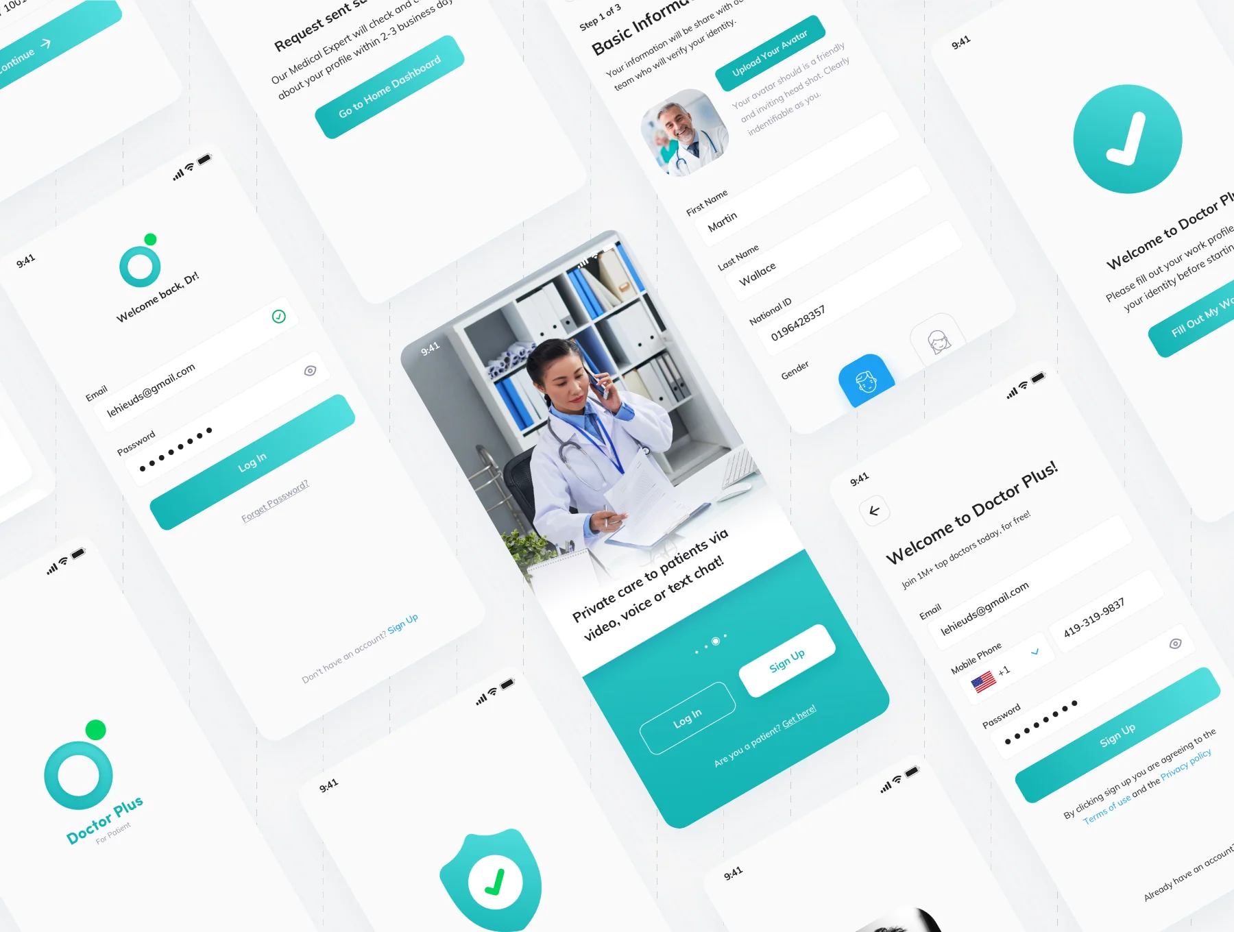 Doctor Plus - For Doctor iOS UI Kit 5