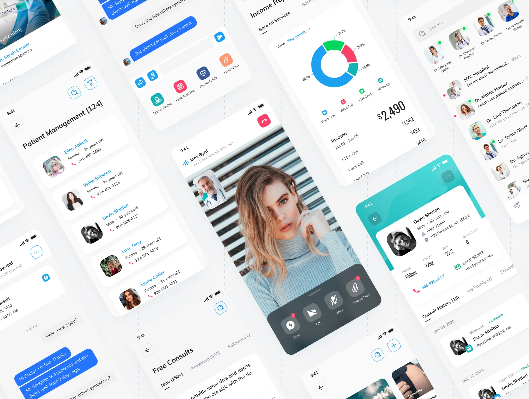 Doctor Plus - For Doctor iOS UI Kit 8