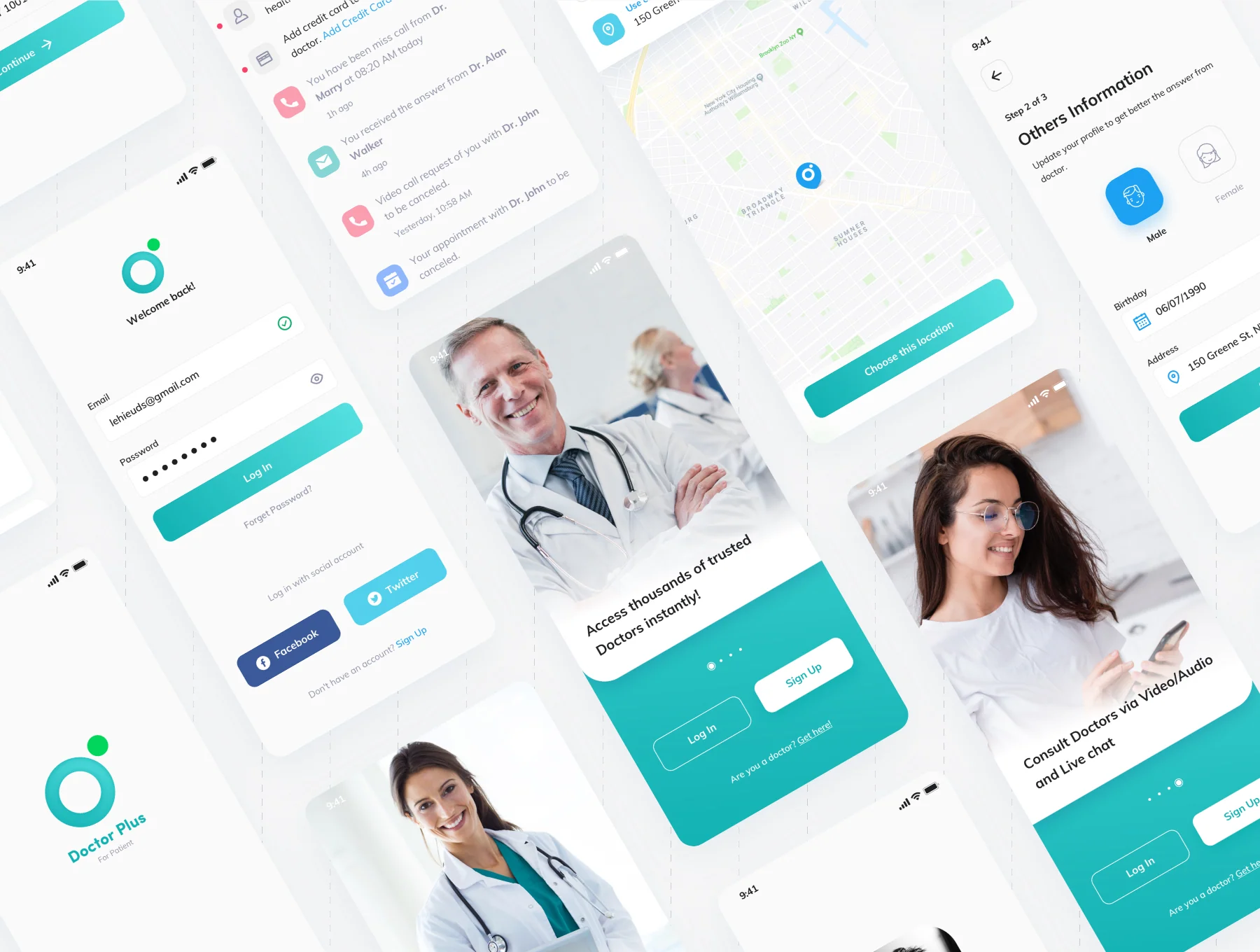 Doctor Plus - For Patient iOS UI Kit 5