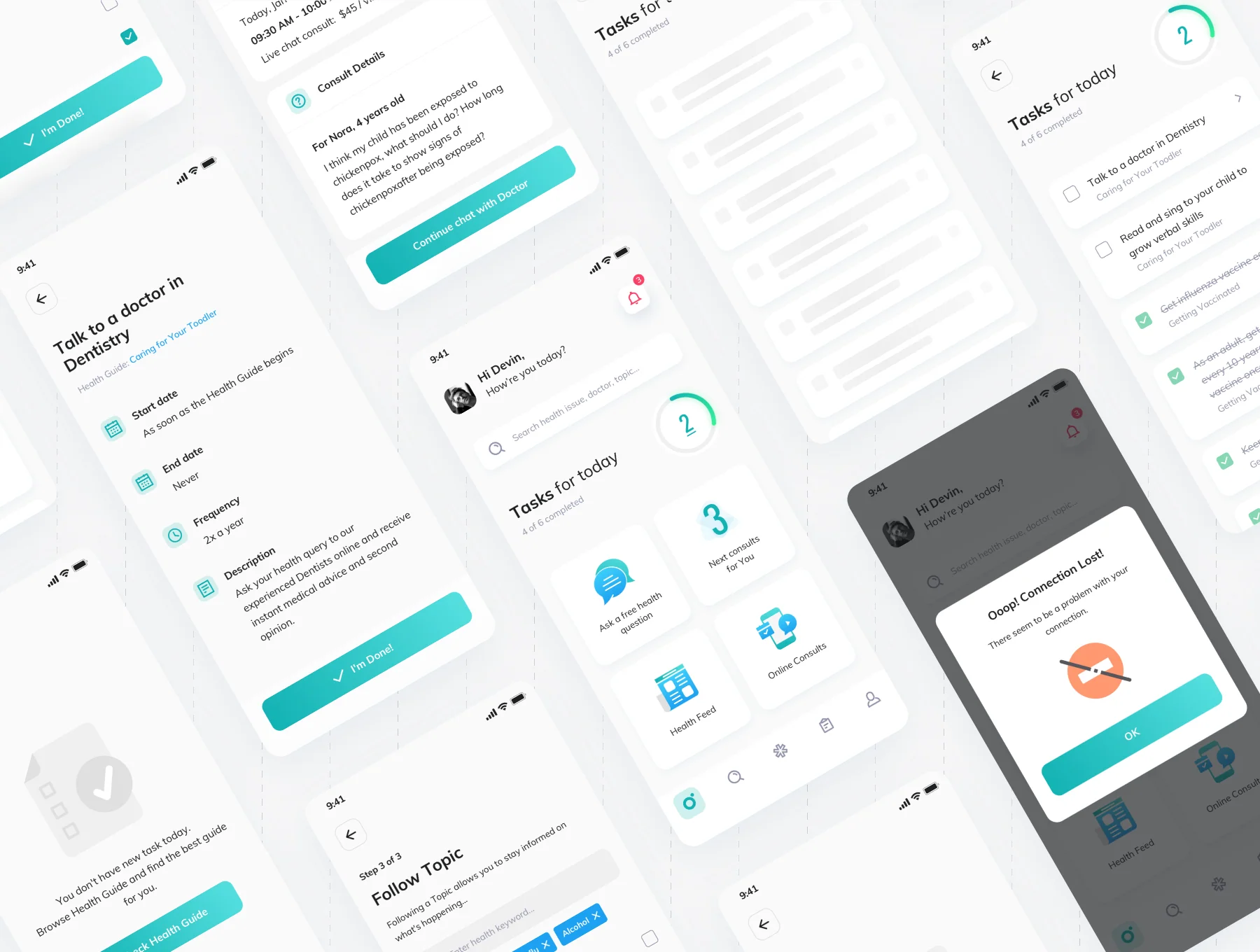 Doctor Plus - For Patient iOS UI Kit 6