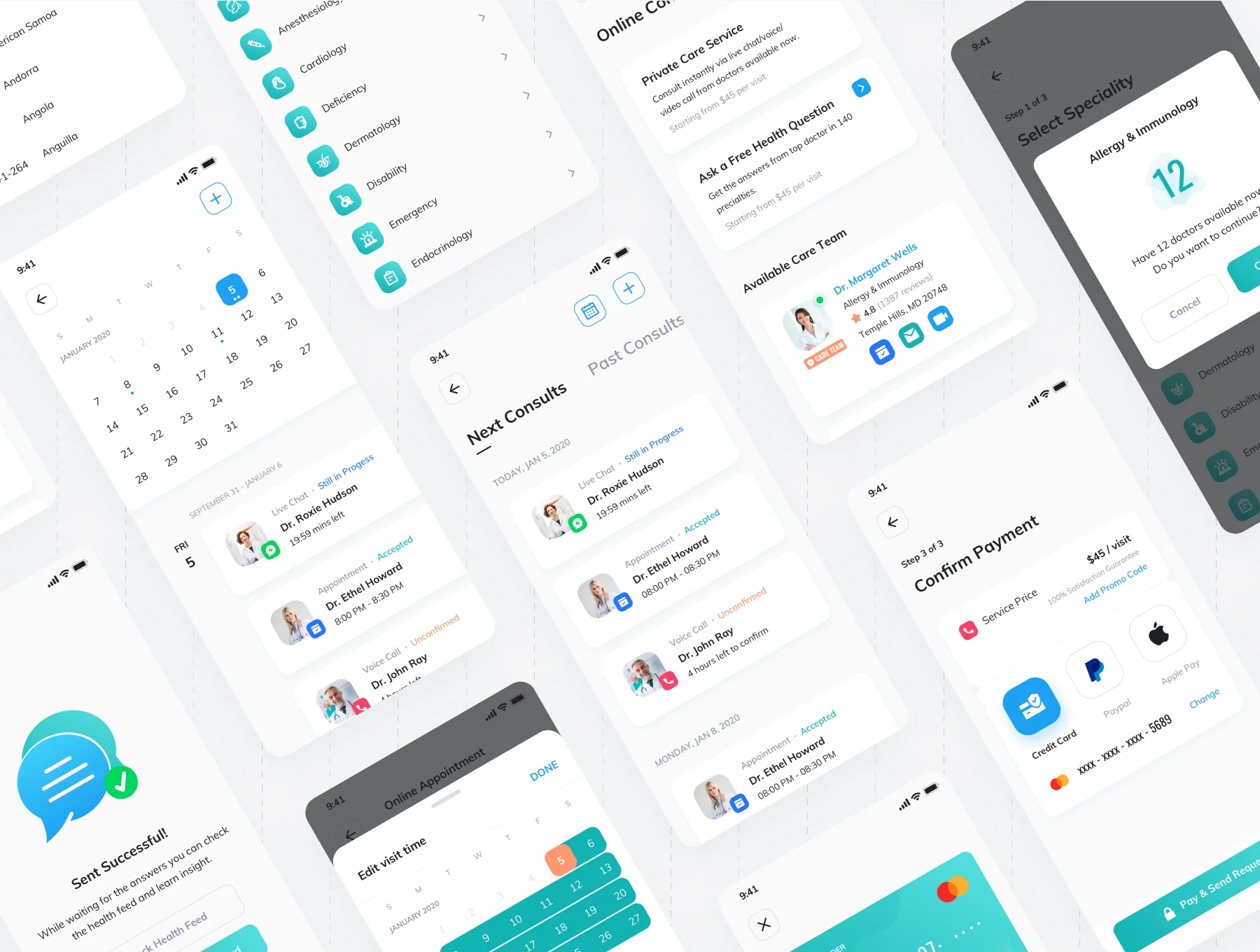 Doctor Plus - For Patient iOS UI Kit 7