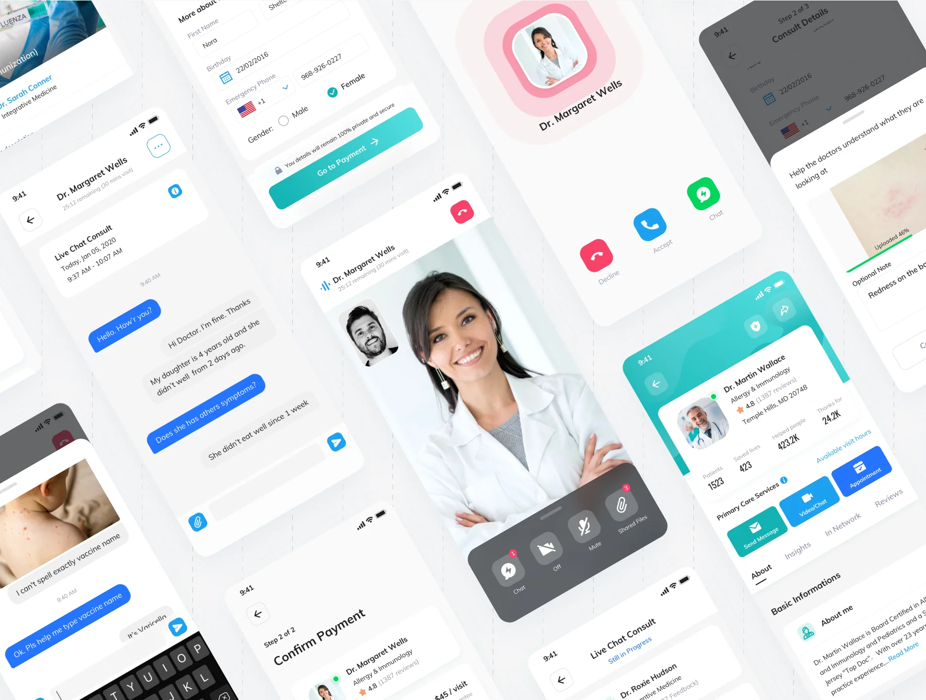 Doctor Plus - For Patient iOS UI Kit 8