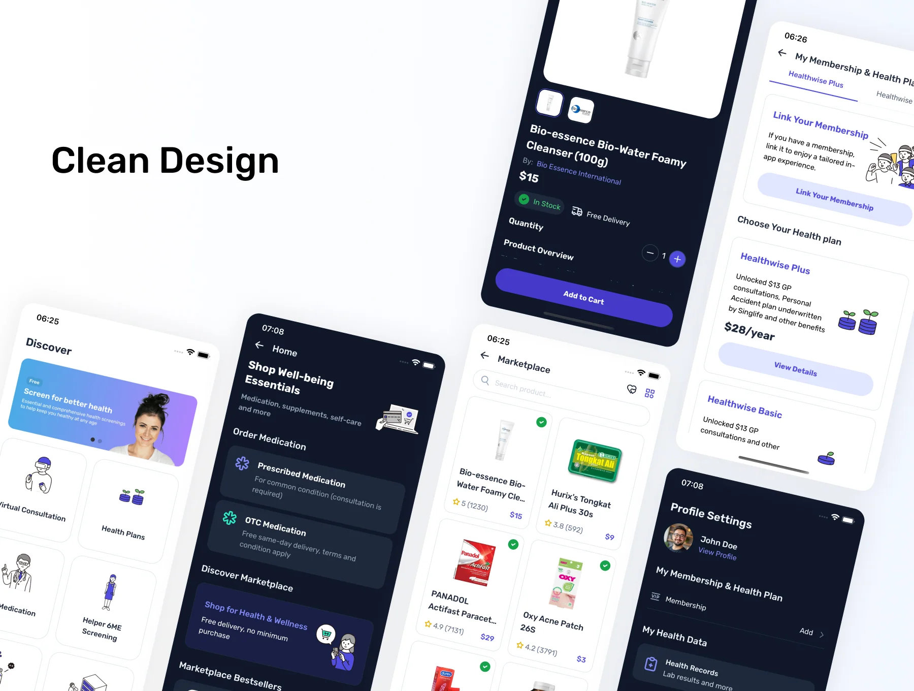 DoctorGo - Healthcare Mobile App UI Kit 3