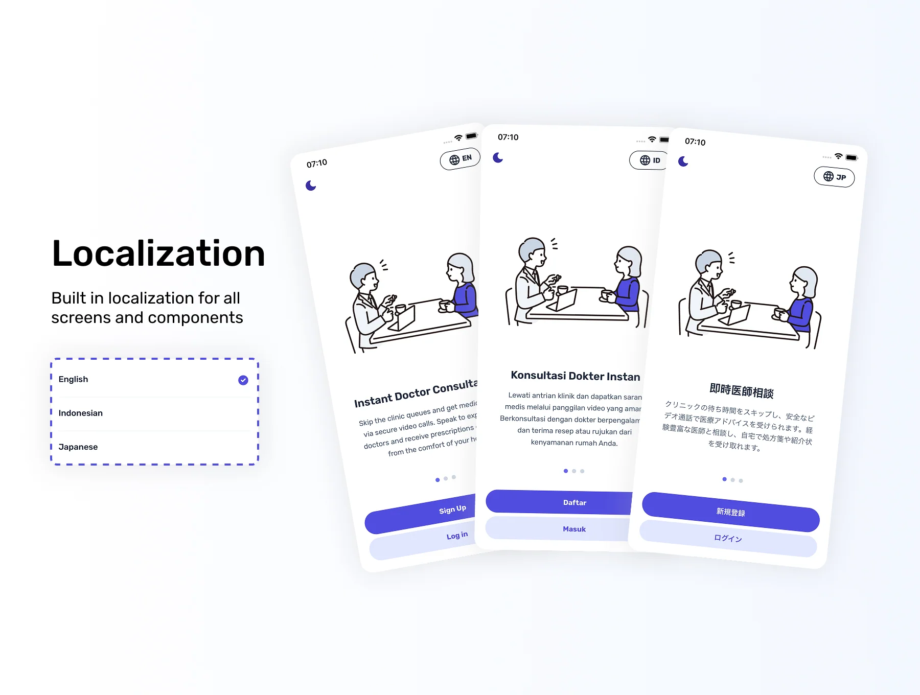 DoctorGo - Healthcare Mobile App UI Kit 5