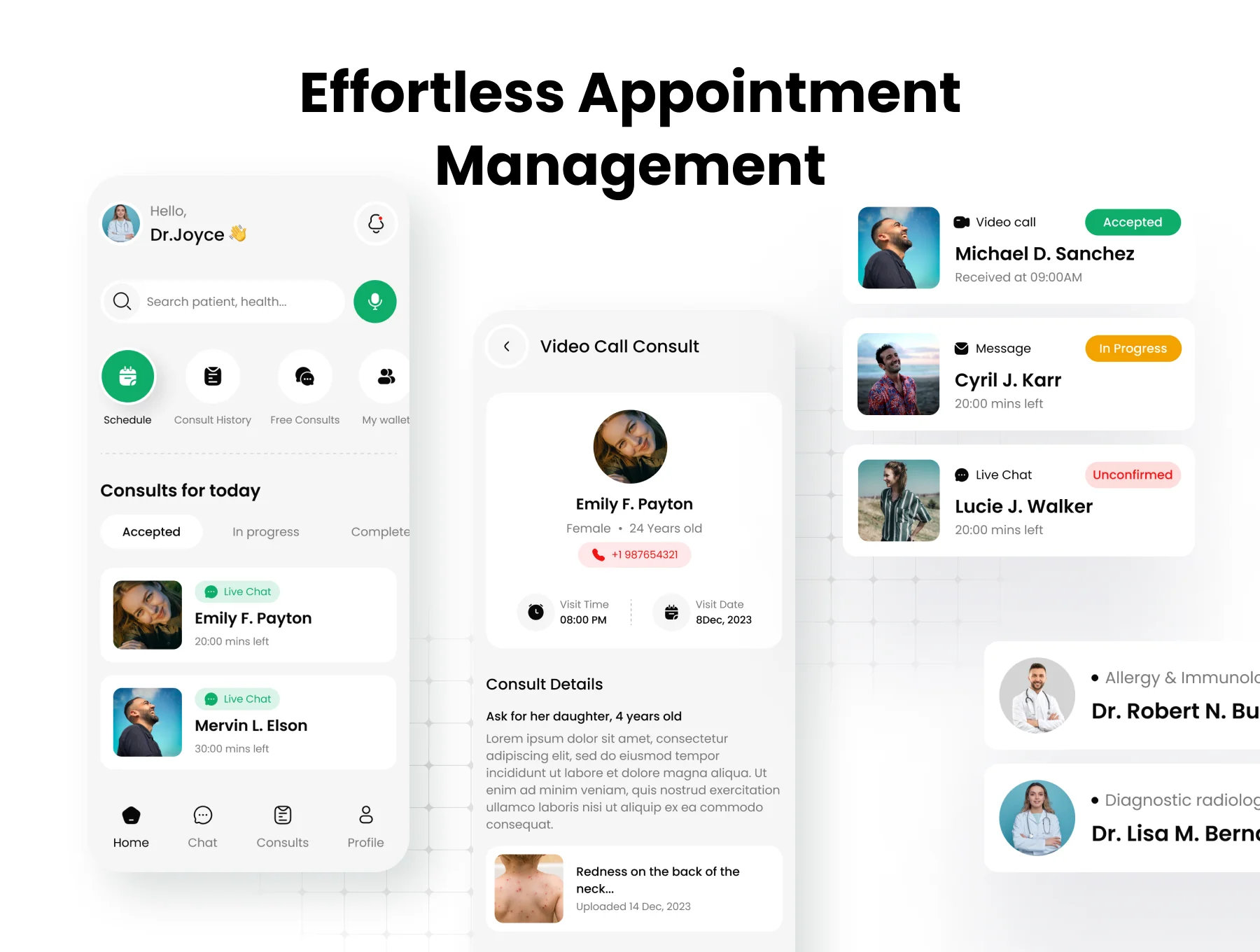 DocuDiary: Enhanced Patient Scheduling & Care Management UI Kit 2