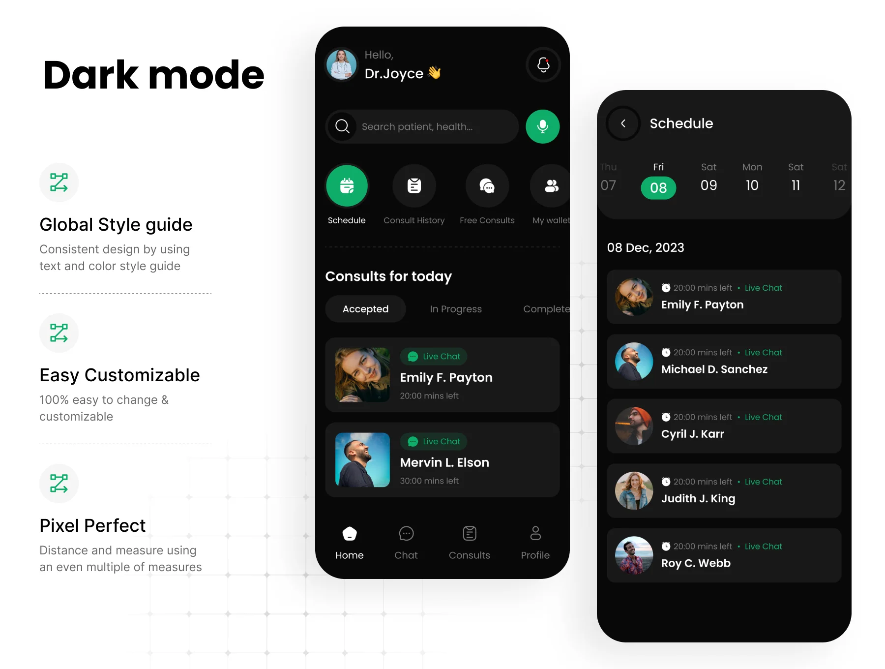 DocuDiary: Enhanced Patient Scheduling & Care Management UI Kit 5
