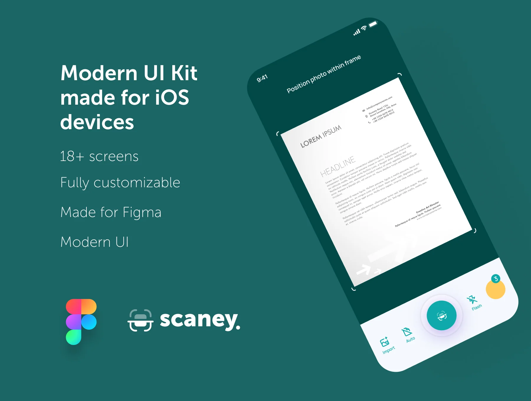 Scaney - Document Scanner App 3