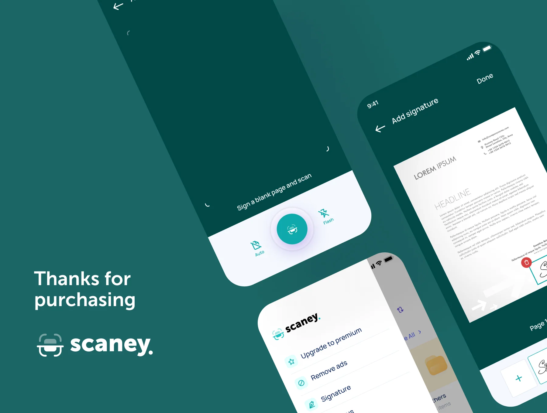 Scaney - Document Scanner App 6