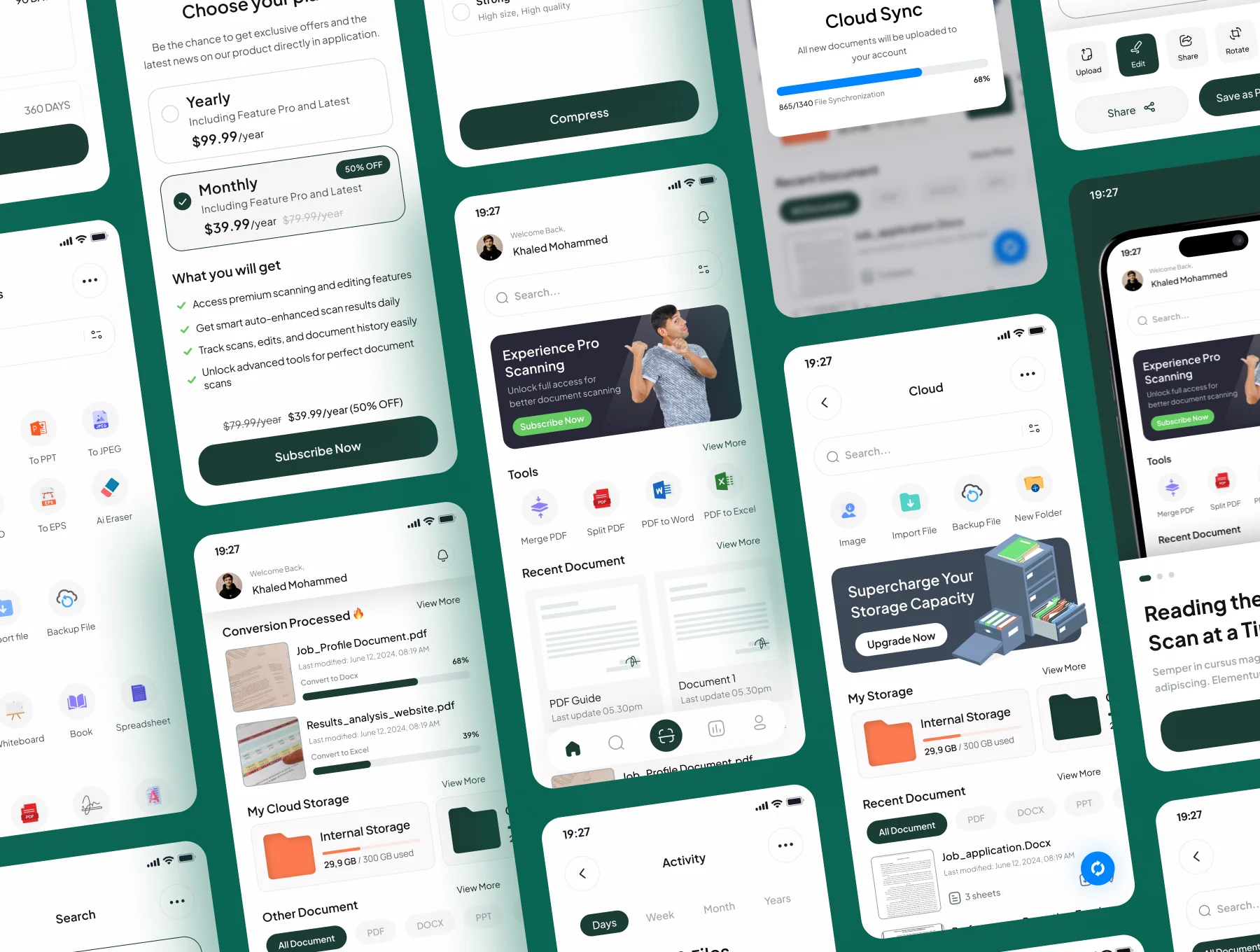 DocuSnap - Mobile Document Scanner App UI Kits 5