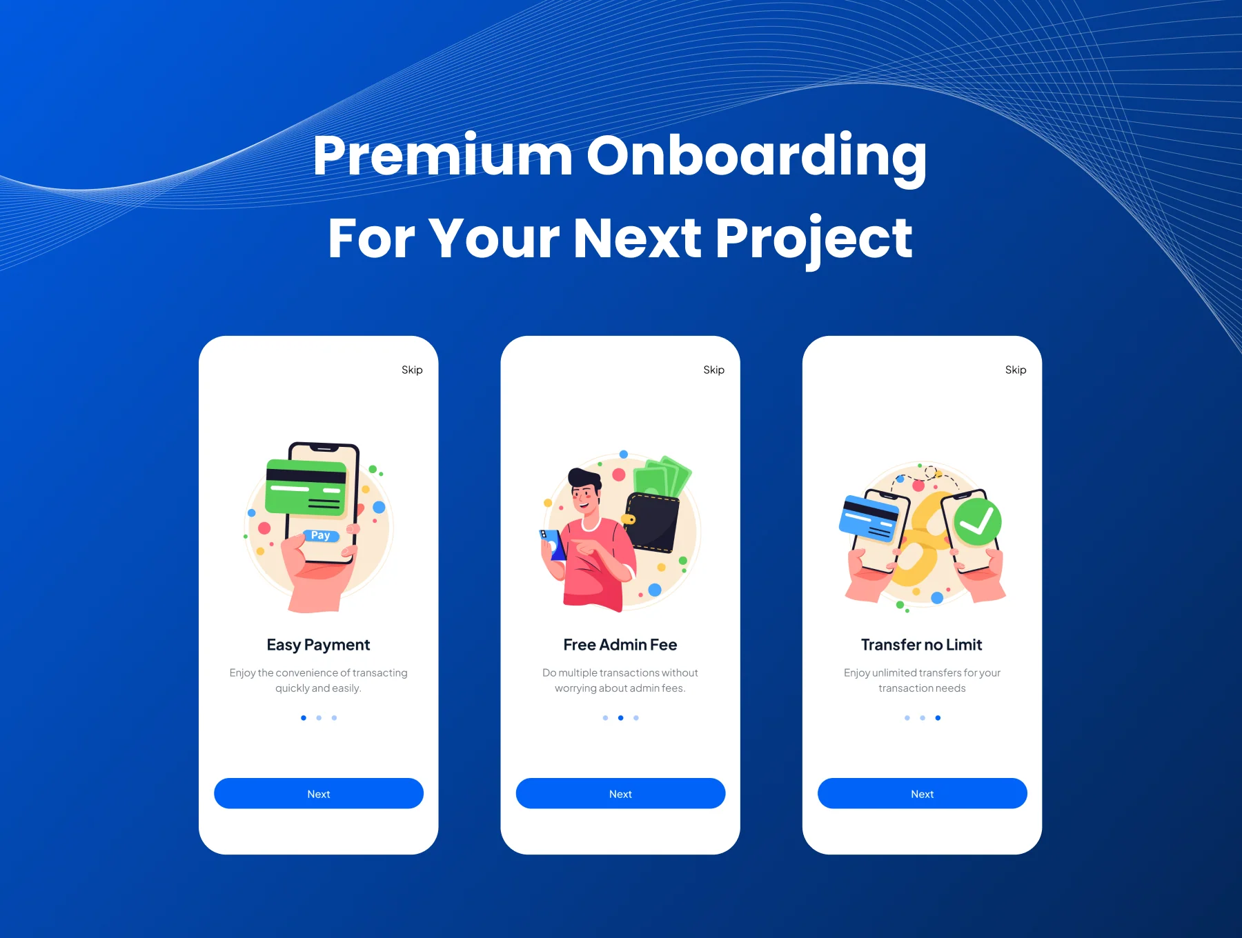 Doka - E-Wallet Mobile App UI Kit 3