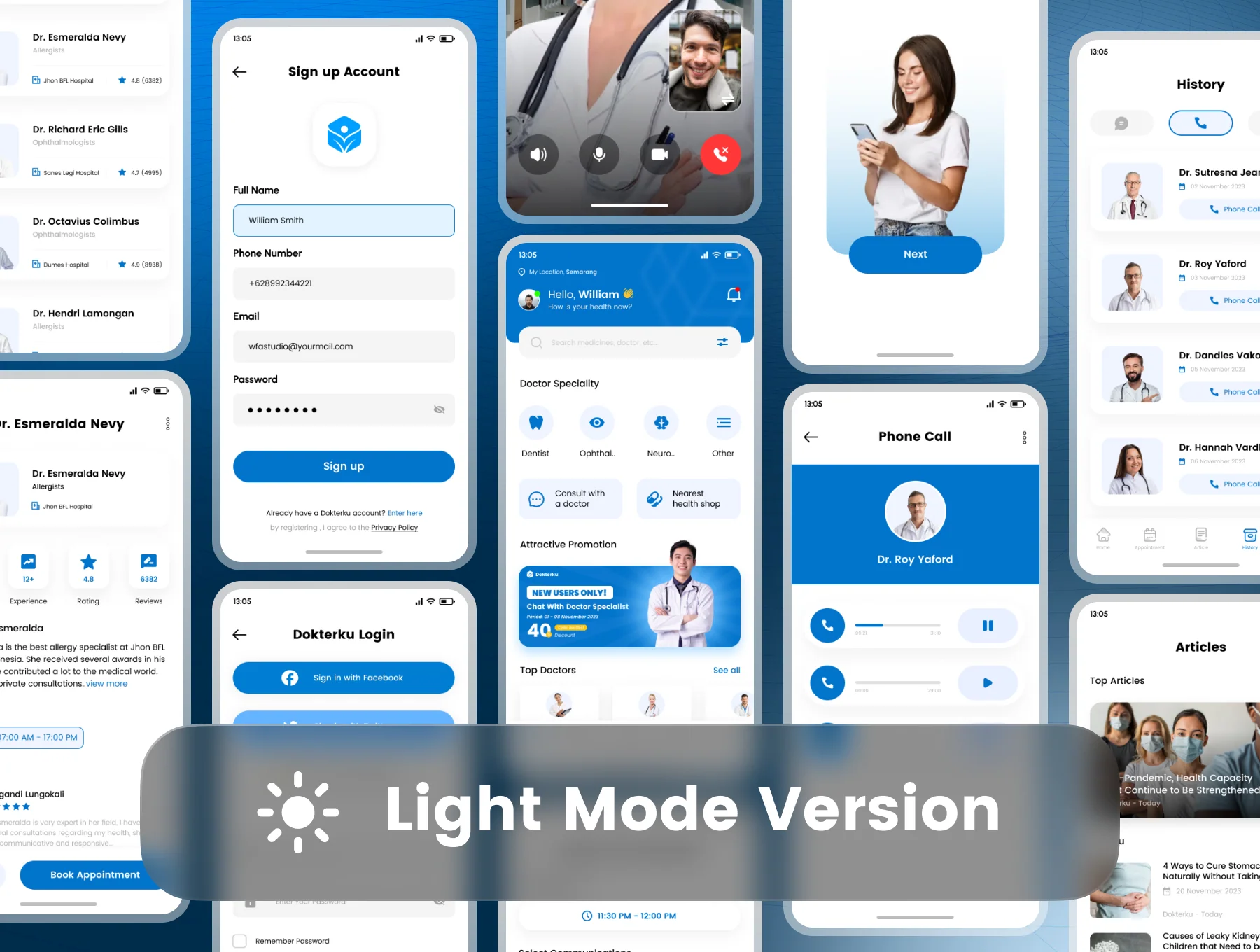 Dokterku - Doctor Appoinment App UI KIT 5