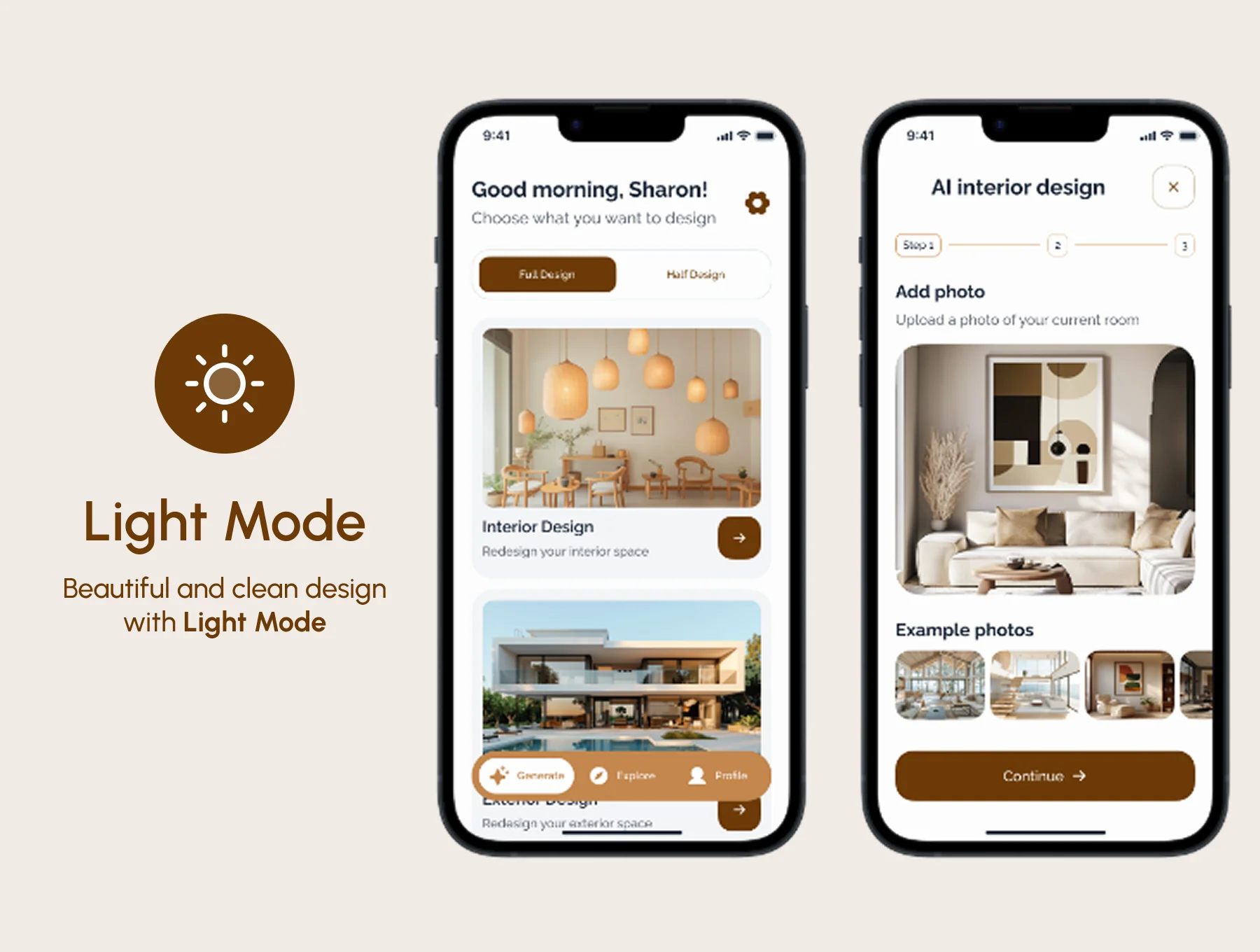 Domify - AI Home design App UI Kit 3
