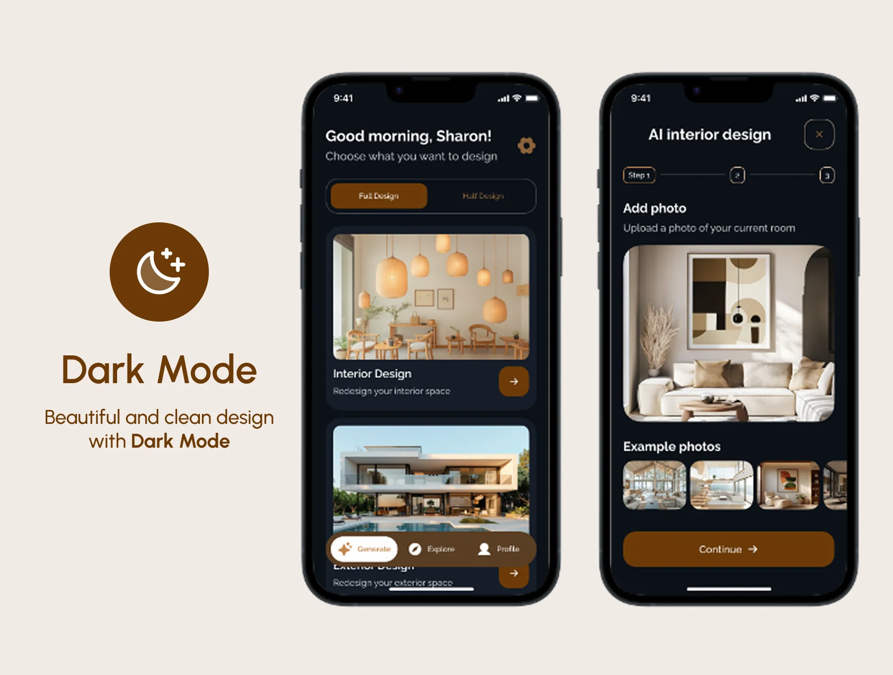 Domify - AI Home design App UI Kit 4