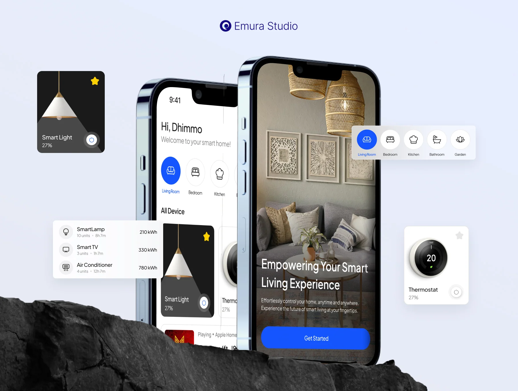 Domonic – Smart Home App UI Kit 5