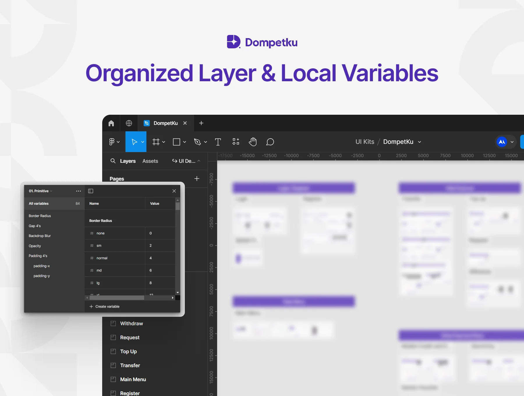 Dompetku - Ewallet Mobile App UI Kits 4
