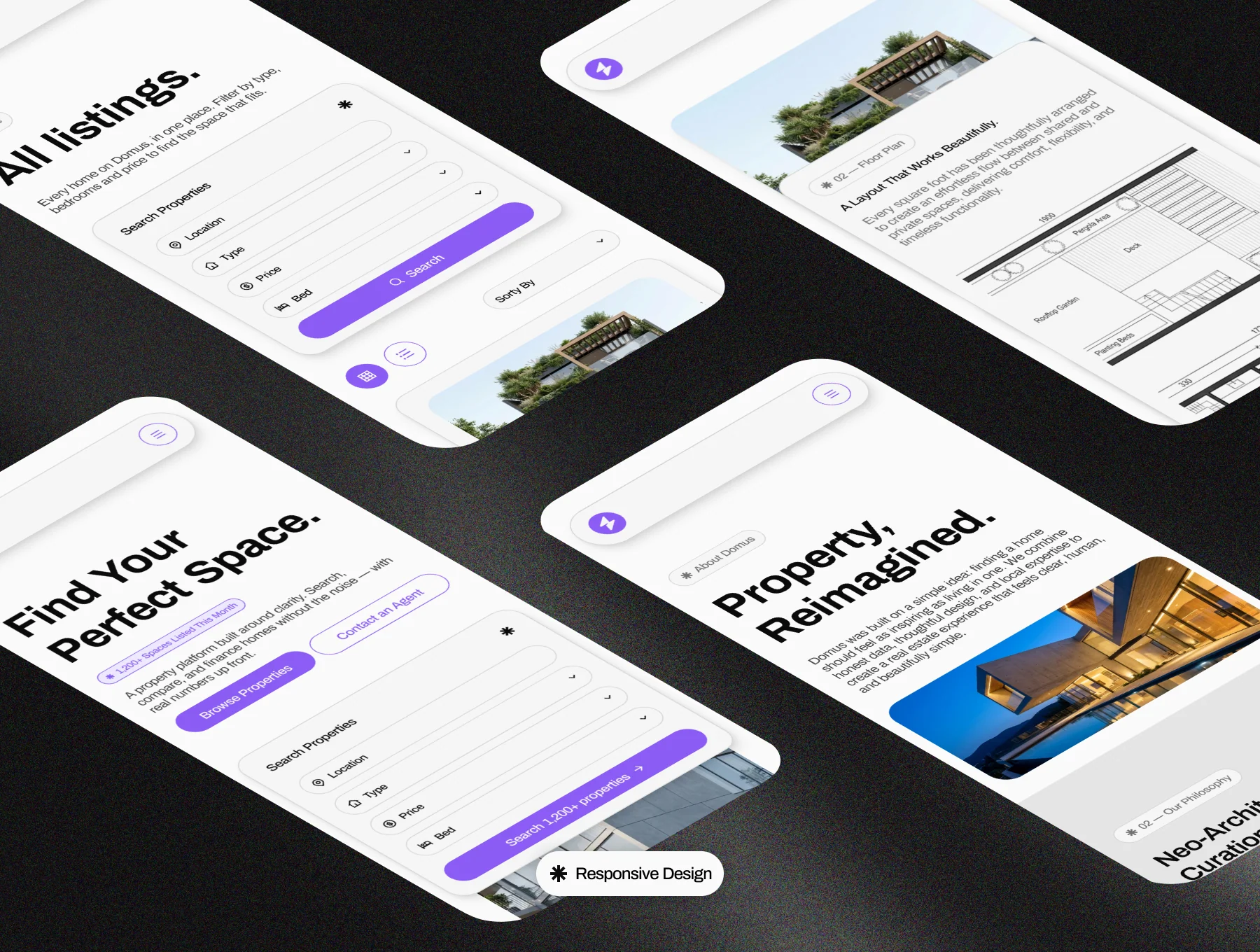 Domus — Real Estate & Property Landing Kit 3