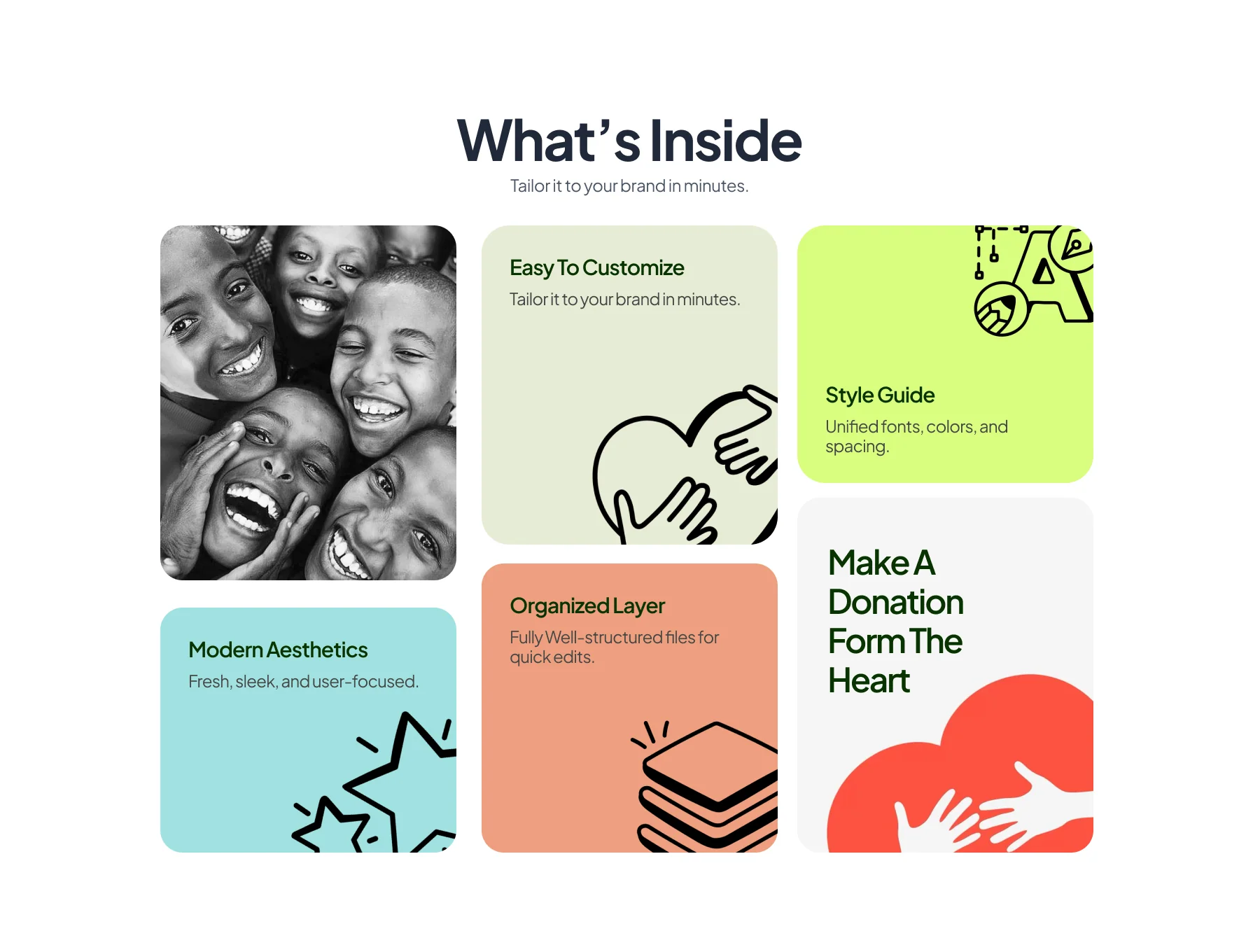 Donation, Fundraising Mobile App UI Kit 2
