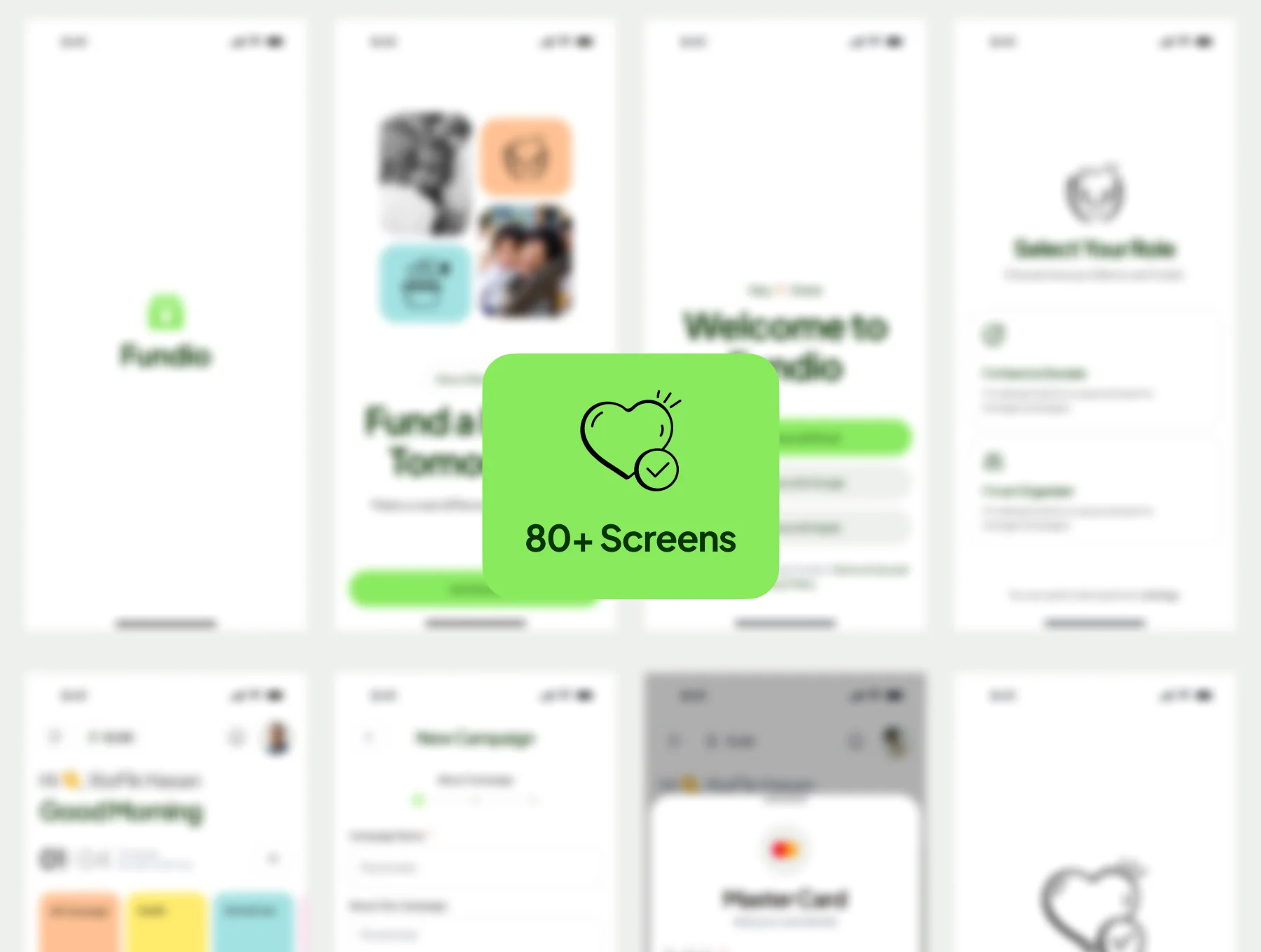 Donation, Fundraising Mobile App UI Kit 5