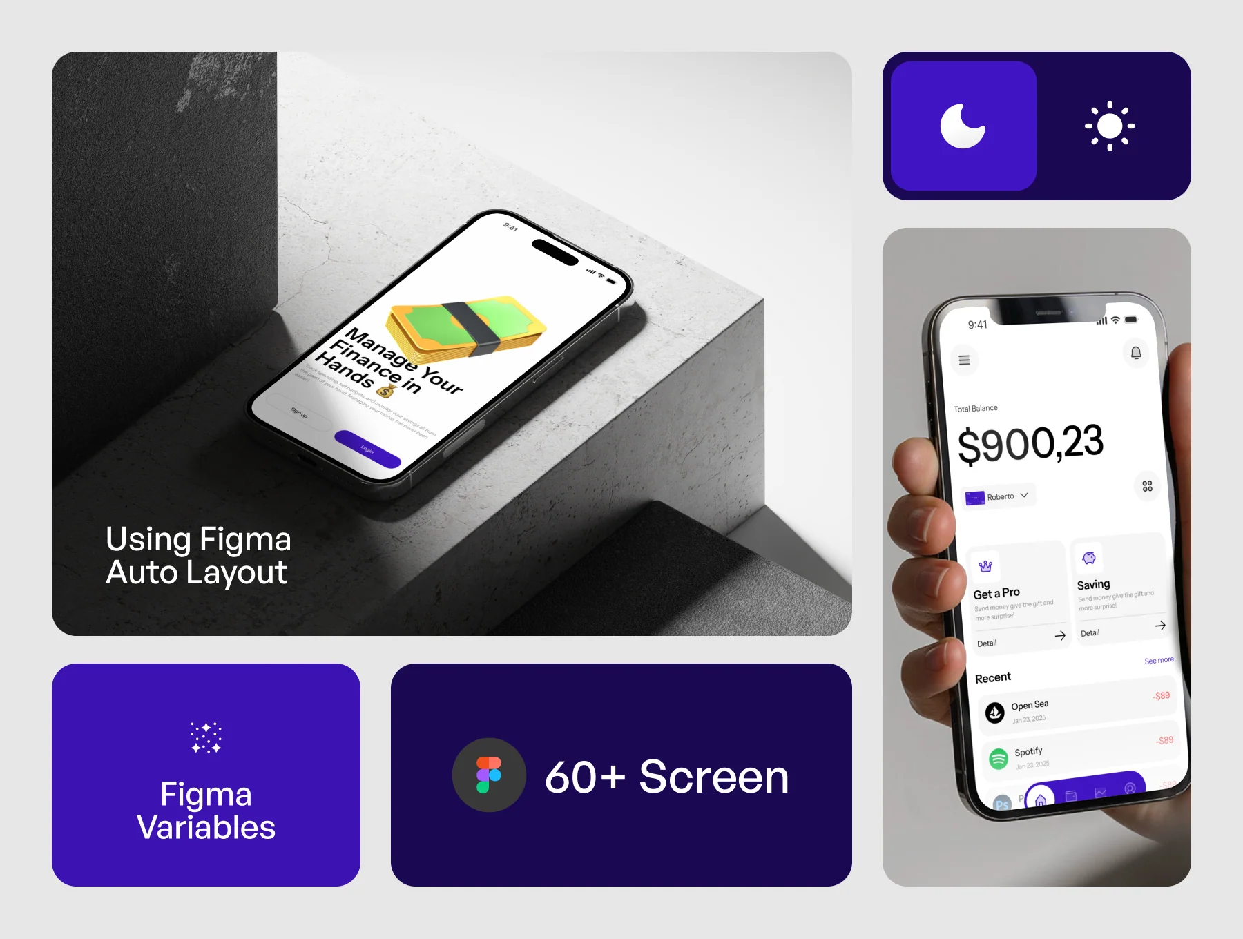 Doney - E-wallet Mobile App UI KIT 2