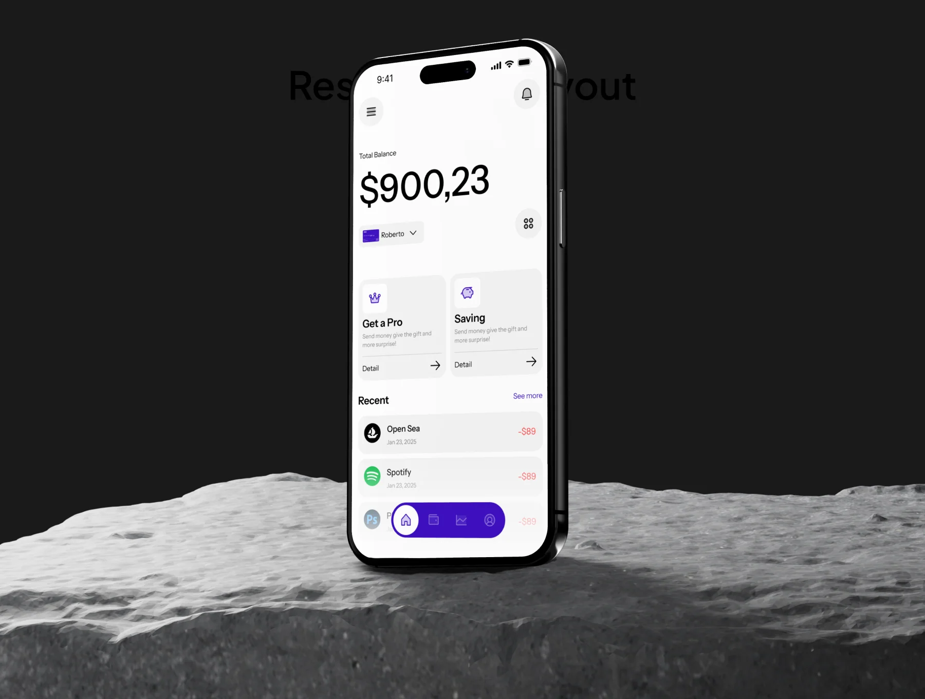 Doney - E-wallet Mobile App UI KIT 6