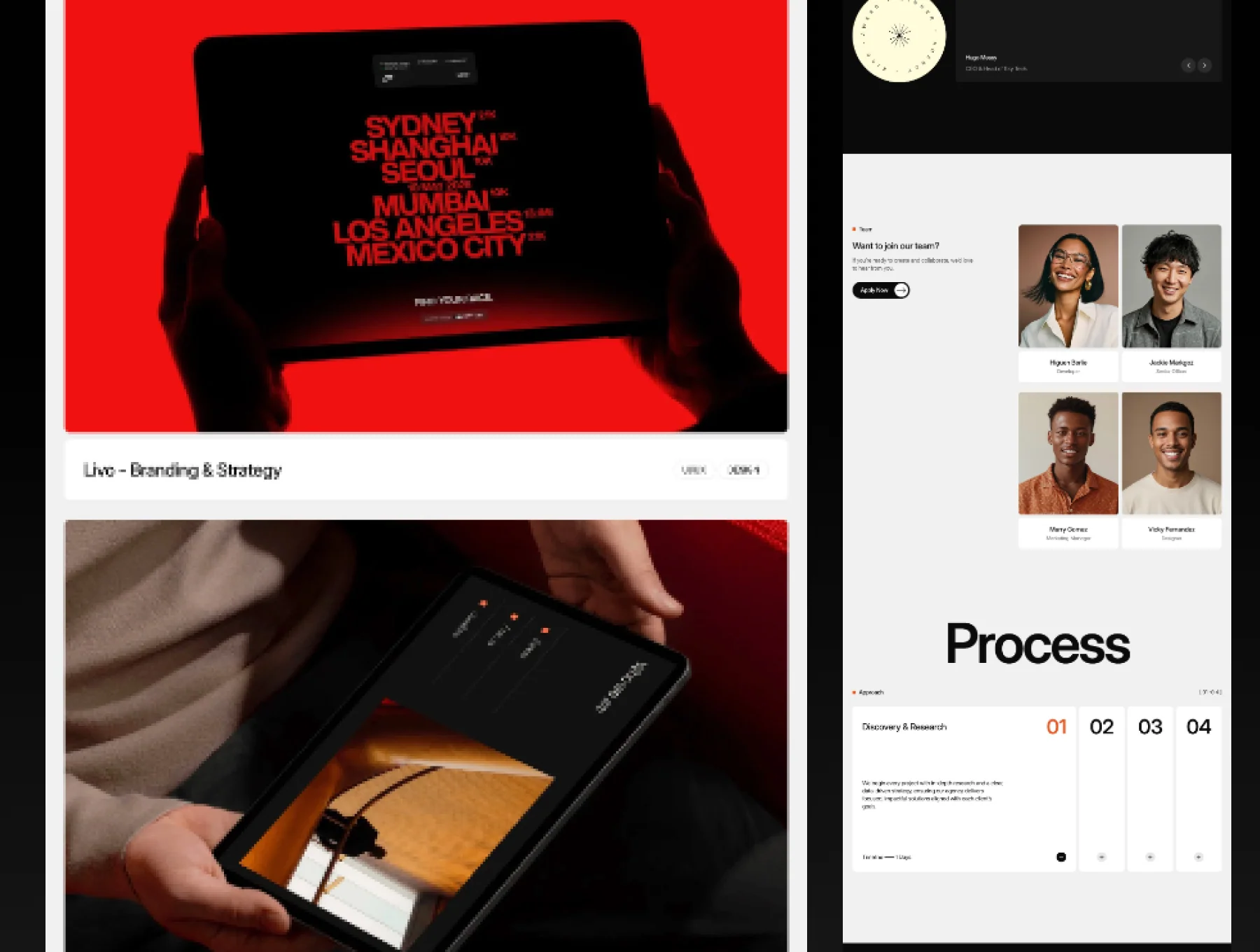 Dongan – Studio Agency Framer Template 6