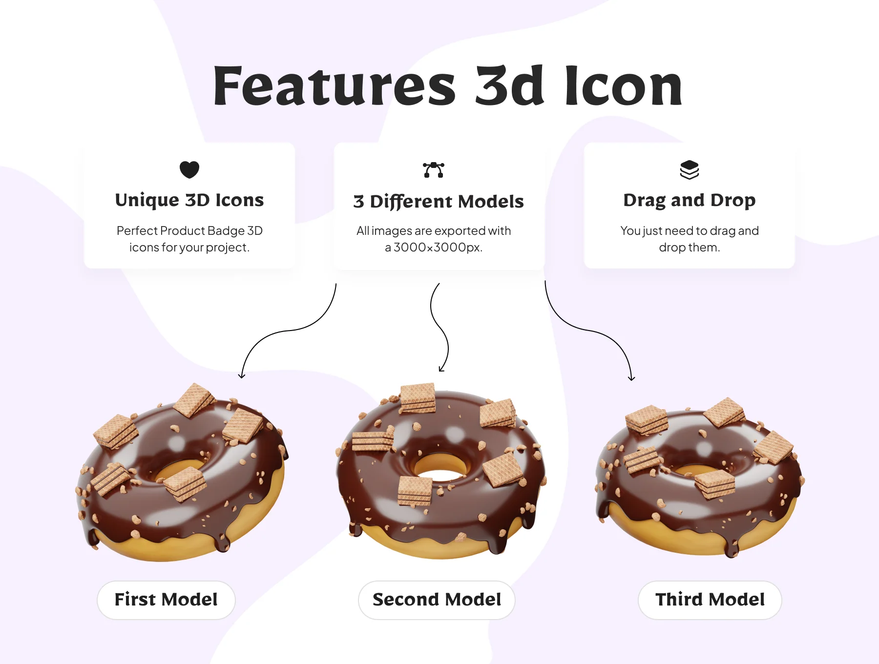 Donut 3D Illustration 2