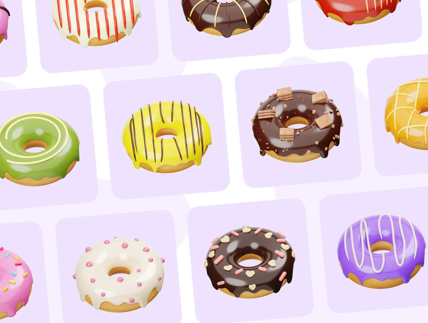 Donut 3D Illustration 5