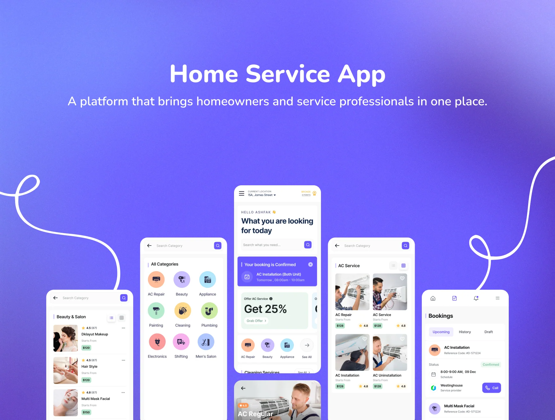 Door Hub - Home Service App Flutter UI 2