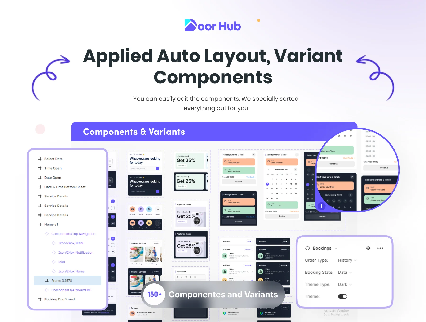 DoorHub UI Kit 3