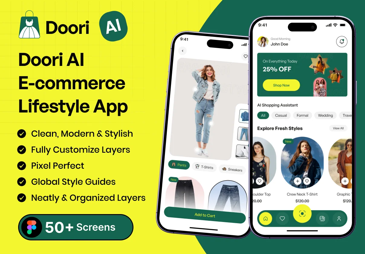 Doori AI E-commerce Lifestyle App