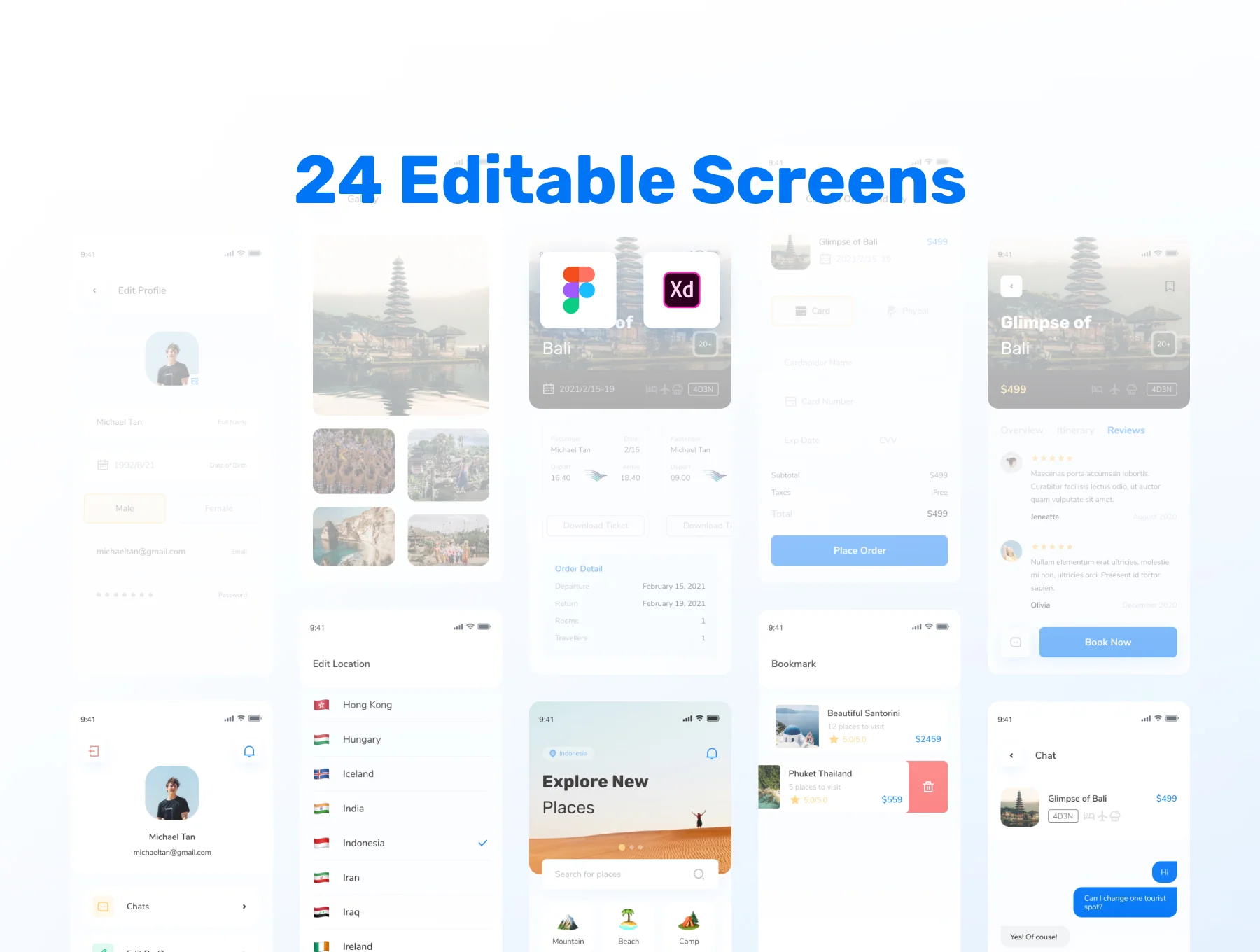 DoTrip - Travel App UI Kit 4
